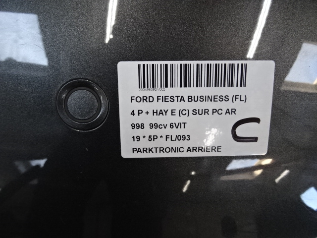 PARKEERSENSOREN ACHTER Ford FIESTA 5/17+