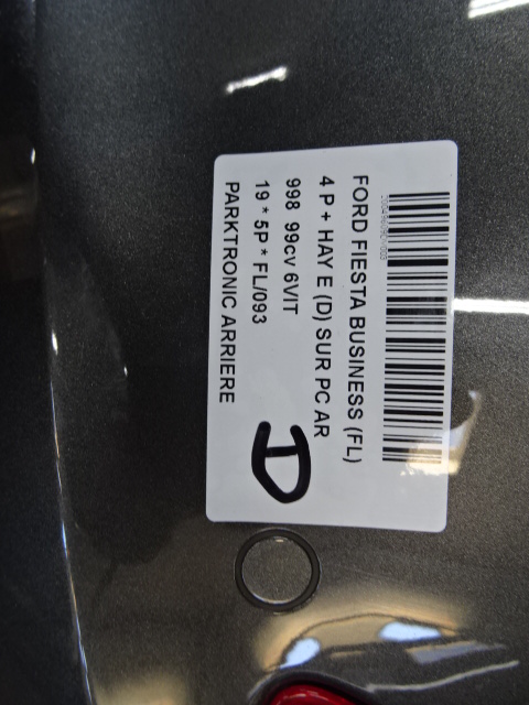 PARKEERSENSOREN ACHTER Ford FIESTA 5/17+