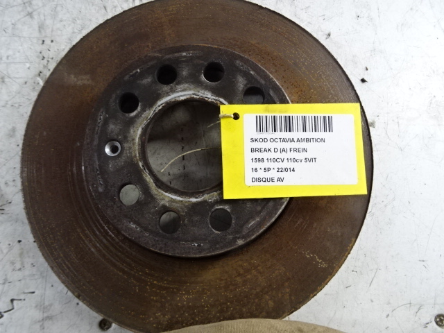 DISQUE AVANT Skoda OCTAVIA (5E) 11/12 - 3/17