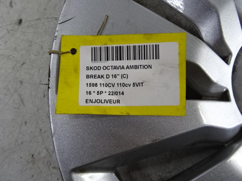WHEEL COVER Skoda OCTAVIA (5E) 11/12 - 3/17