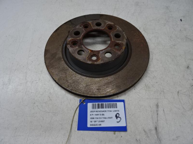 BREMSSCHEIBE HINTEN Jeep RENEGADE (1) 7/14 - 9/2018