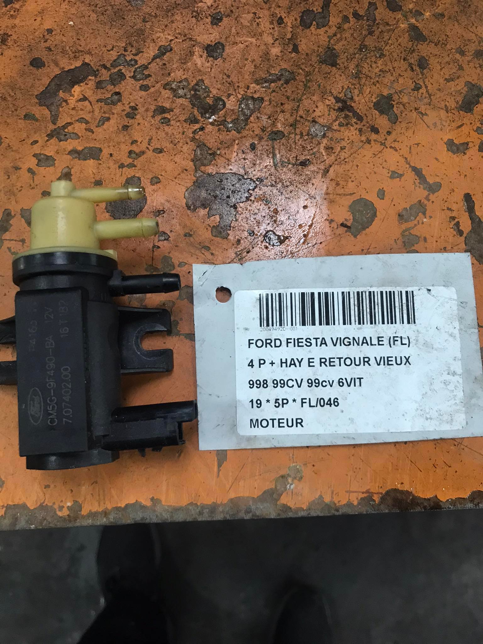 INLAATKLEP Ford FIESTA 5/17+