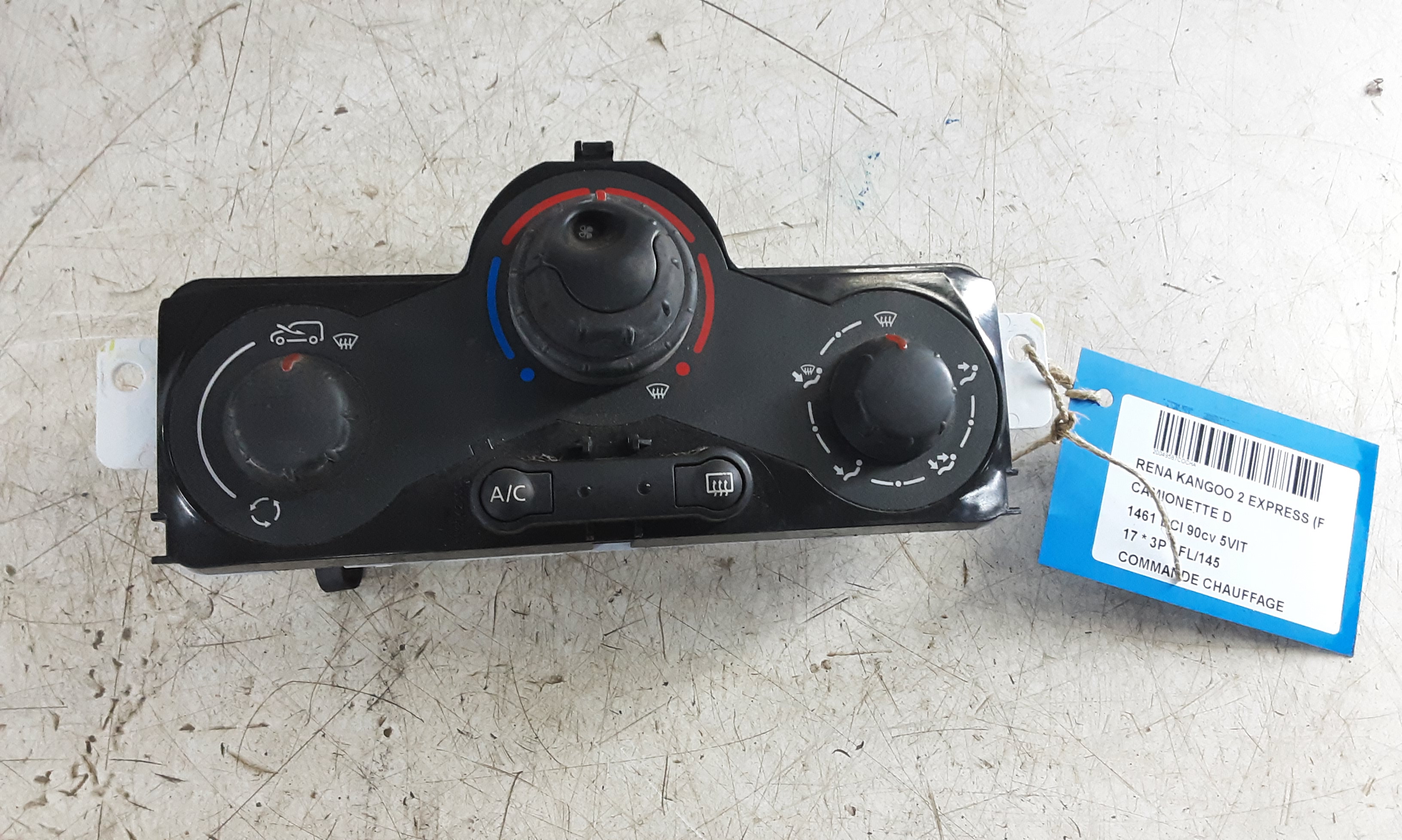 BEDIENINGSPANEEL AIRCO Renault KANGOO 6/13- 7/21