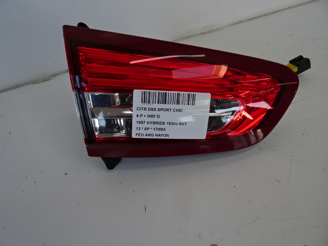 FEU ARRIERE GAUCHE DE HAYON Ds DS5 11/11 - 15