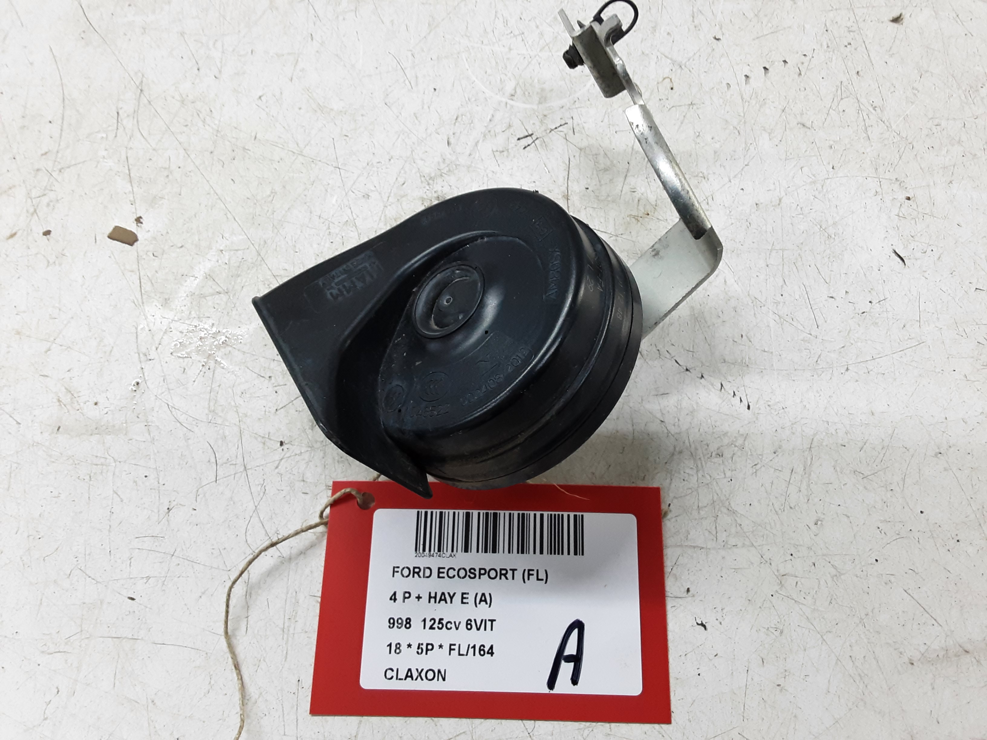 CLAXON Ford ECOSPORT 11/17+
