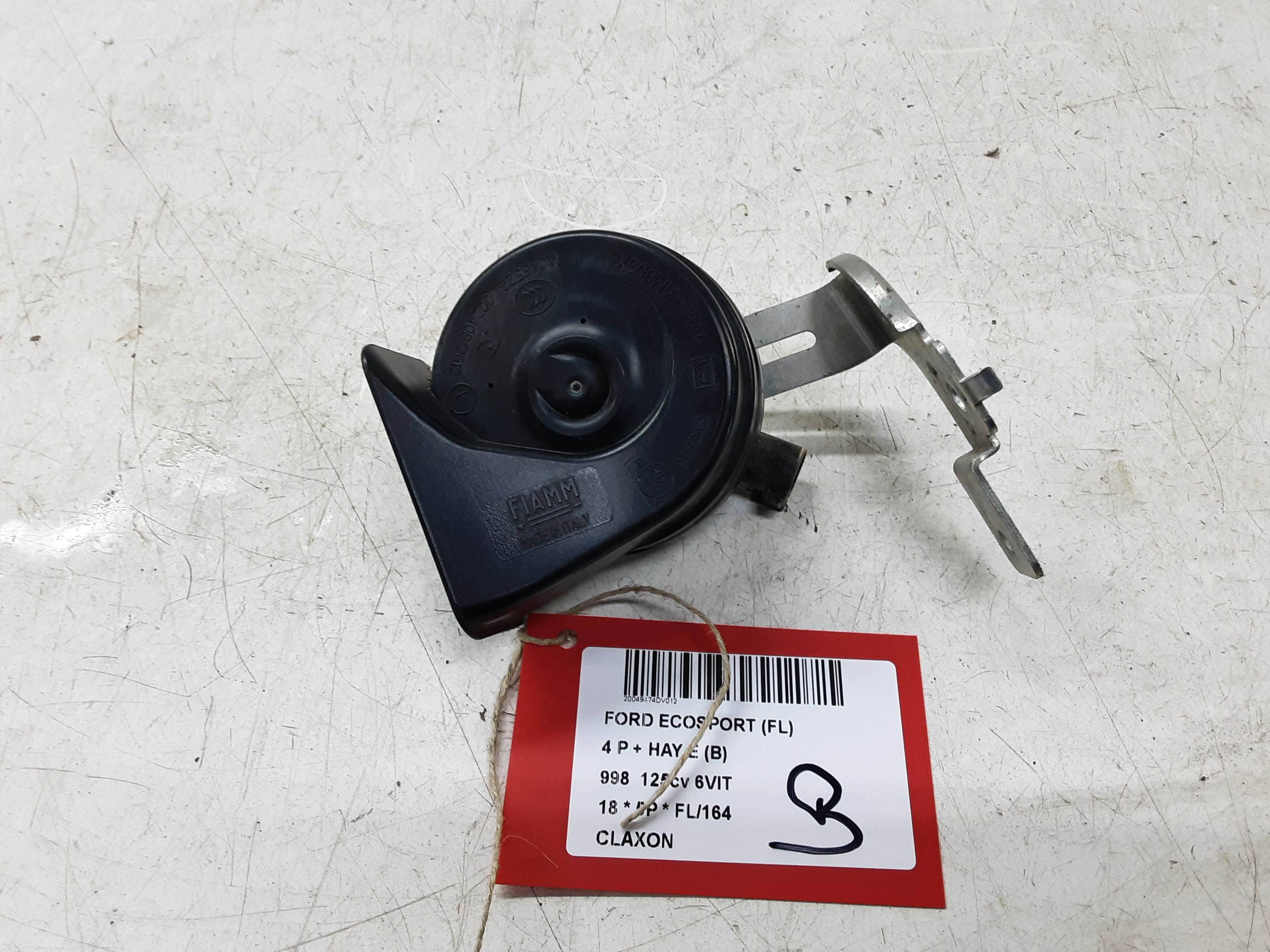 CLAXON Ford ECOSPORT 11/17+