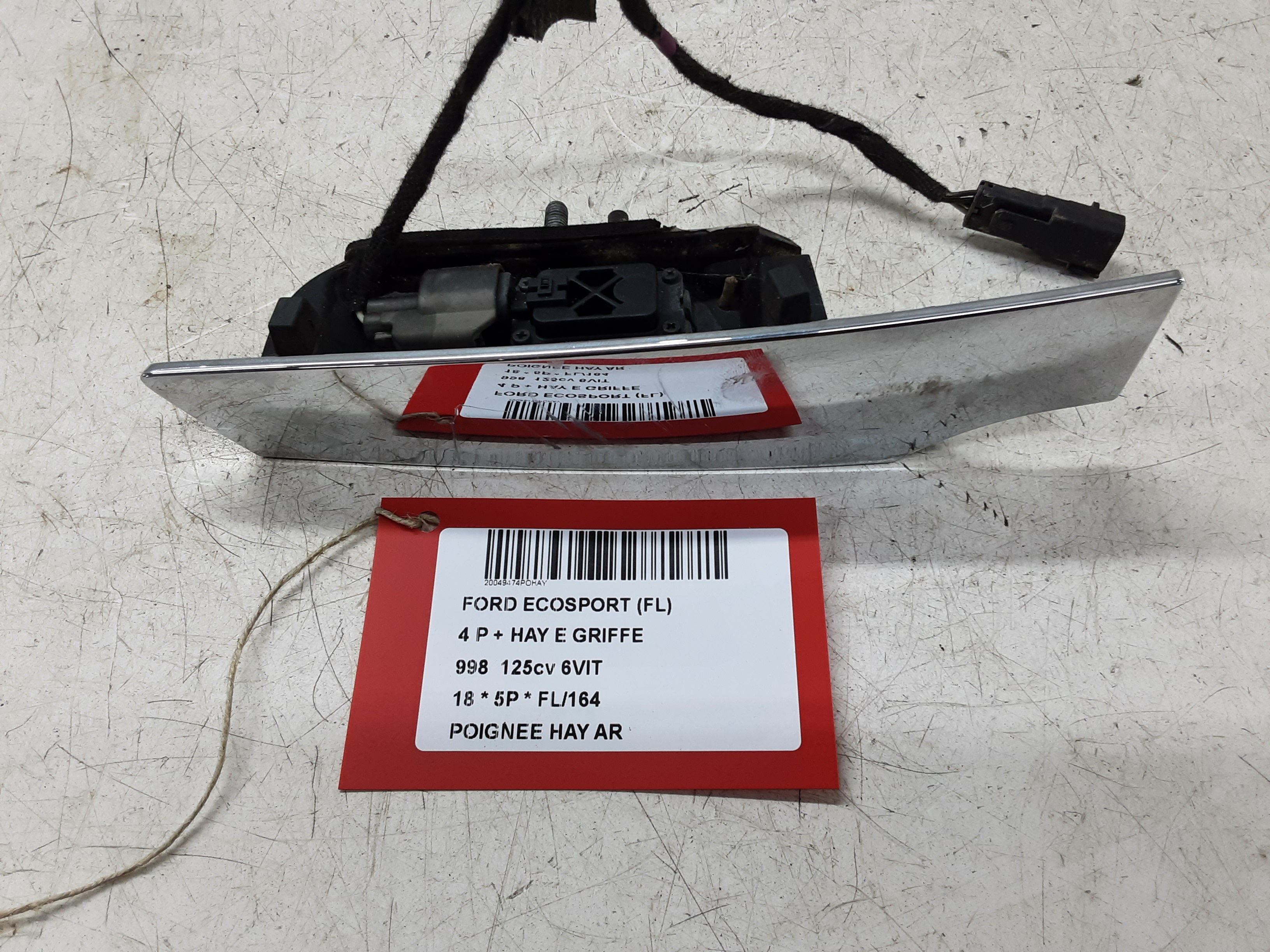 DEURGREEP ACHTERKLEP Ford ECOSPORT 11/17+