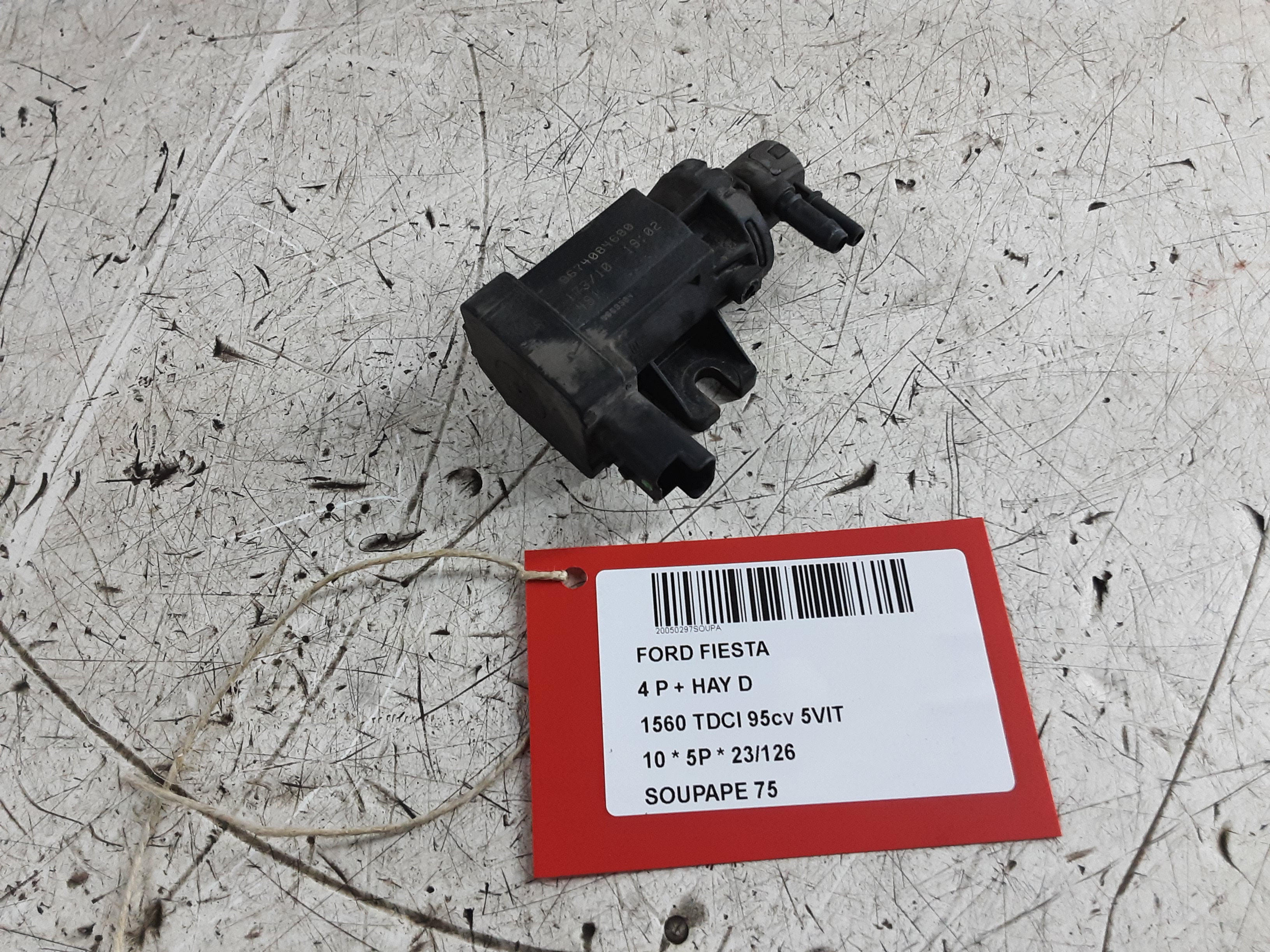 SOUPAPE 75 Ford FIESTA 11/08 - 13