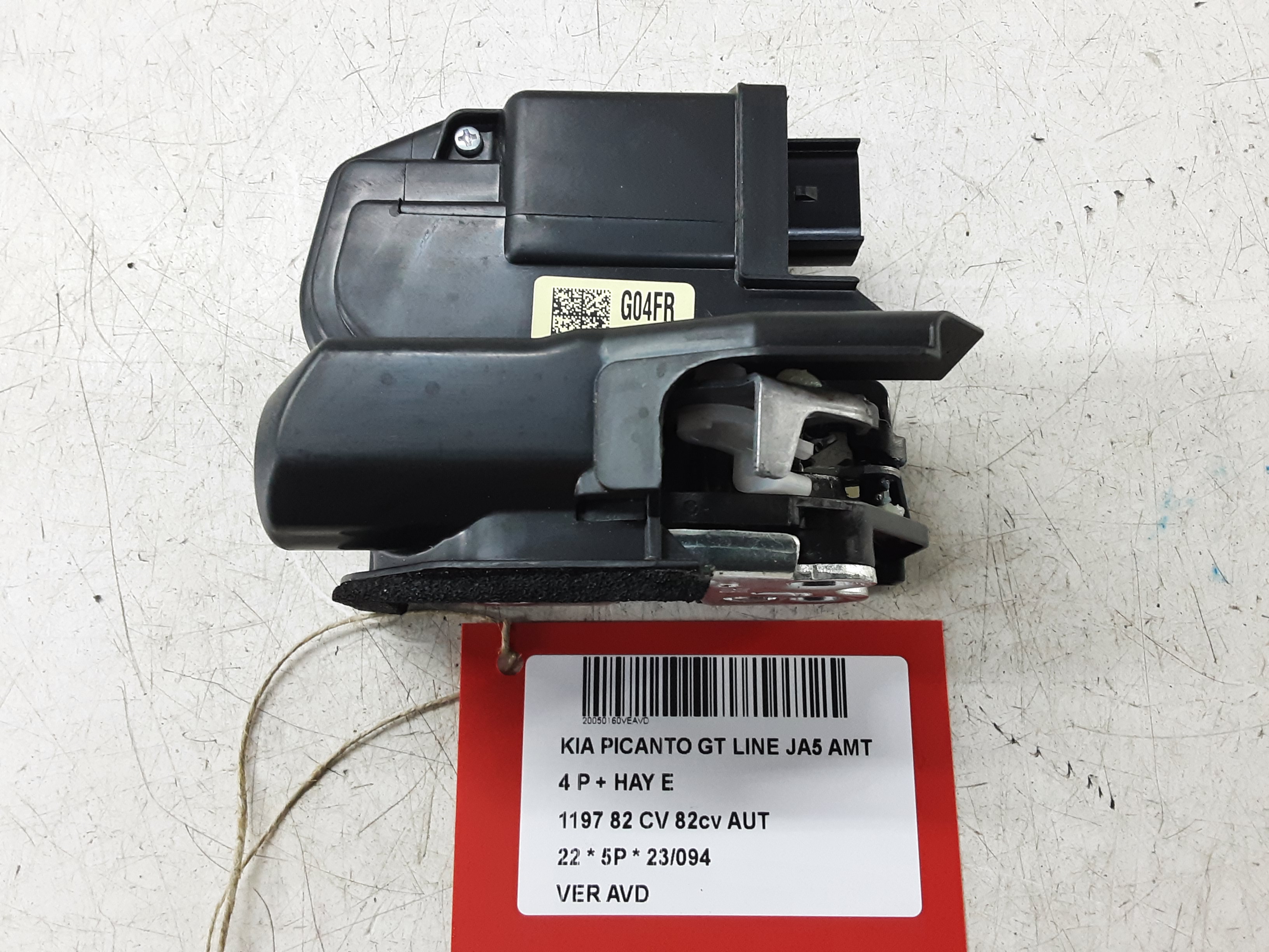 VERROUILLAGE DE PORTE AVANT DROITE Kia PICANTO 04/17+