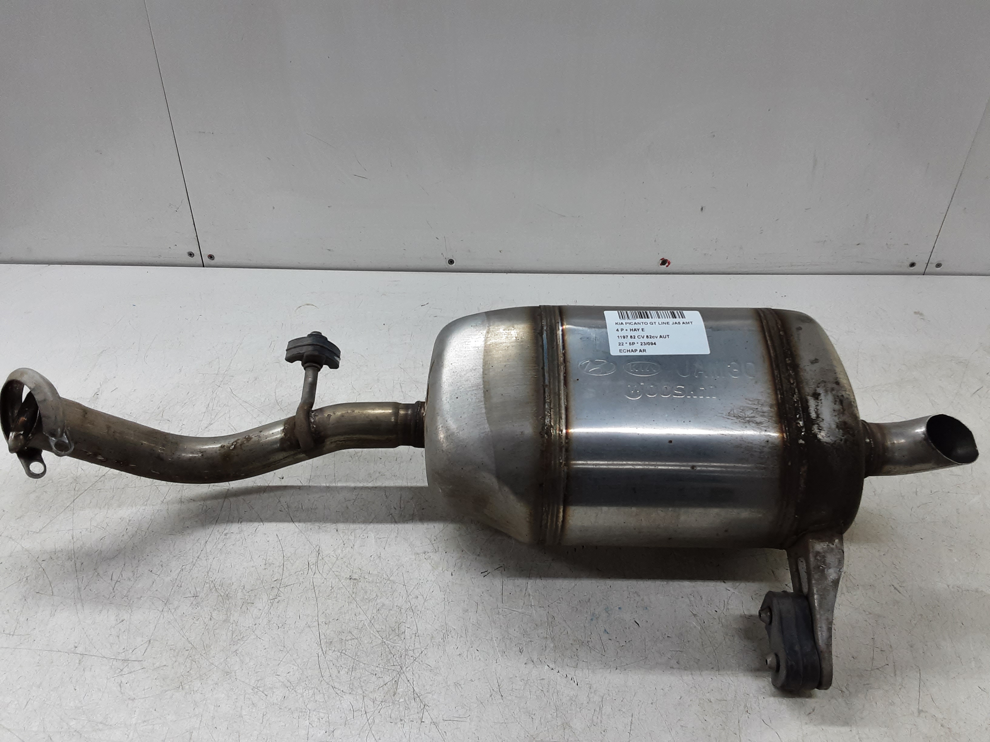 AUSPUFF ENDTOPF Kia PICANTO 04/17+