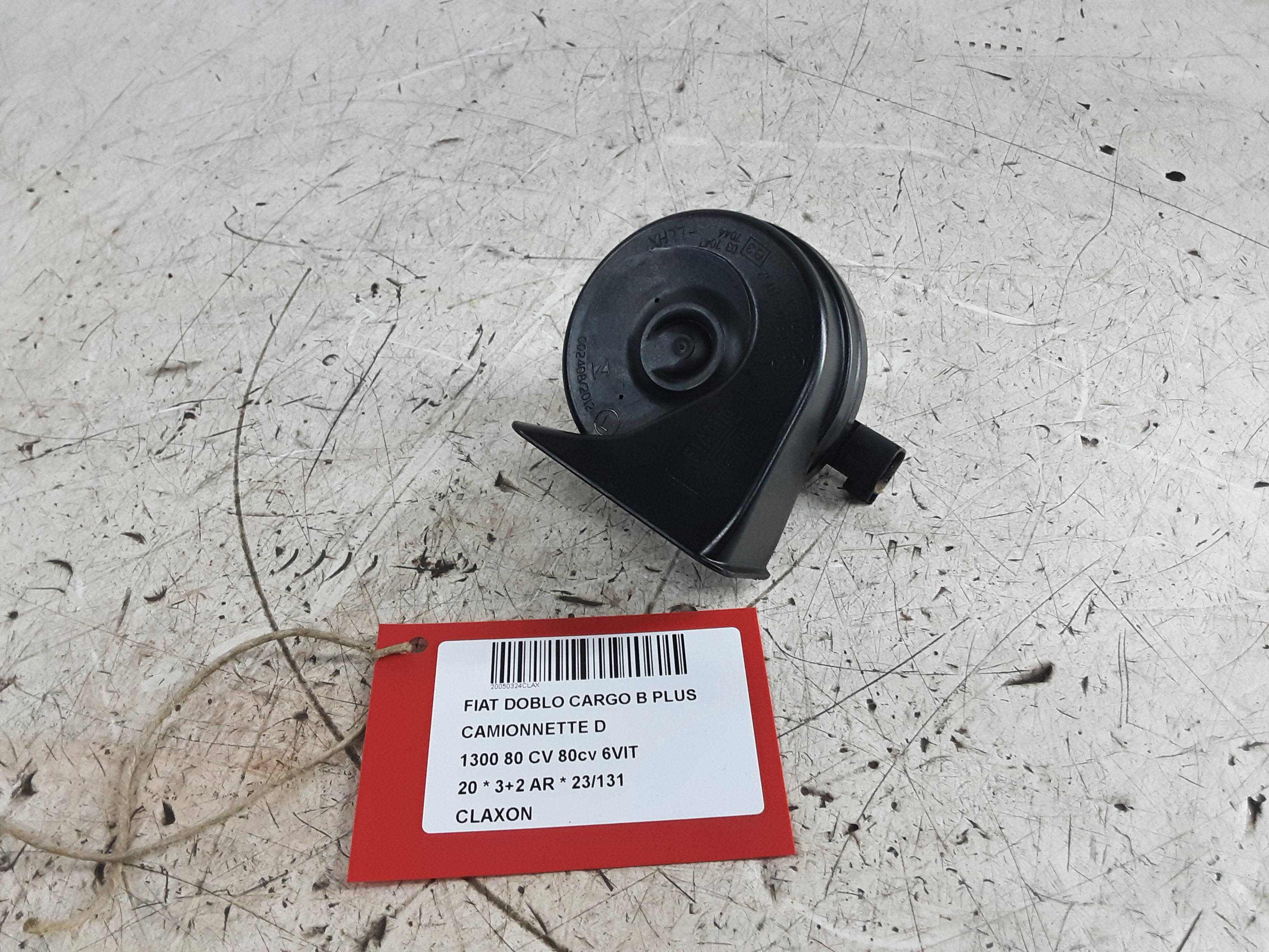 CLAXON Fiat DOBLO 1/15 - 22