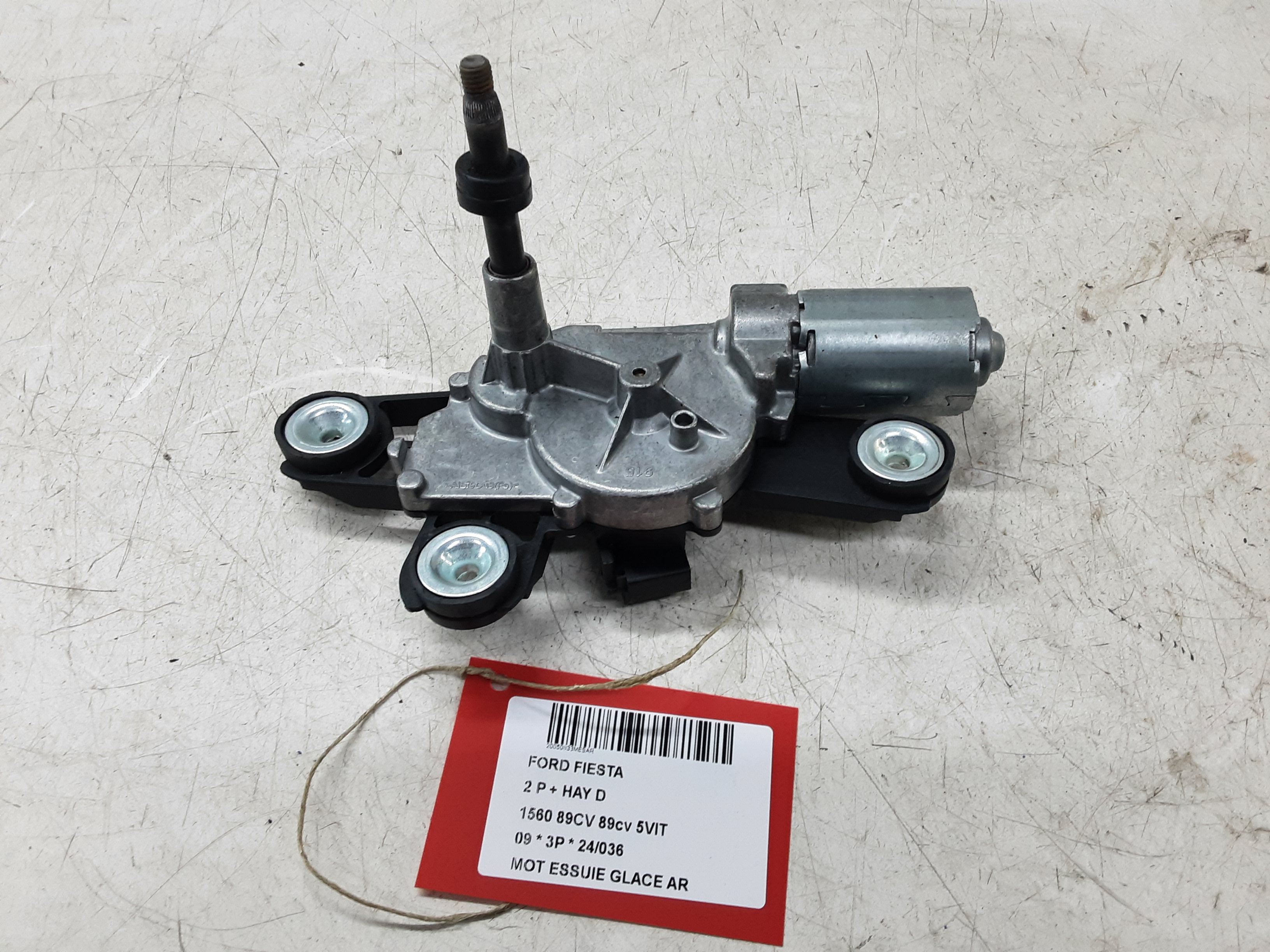 RUITENWISSERMOTOR ACHTER Ford FIESTA 11/08 - 13