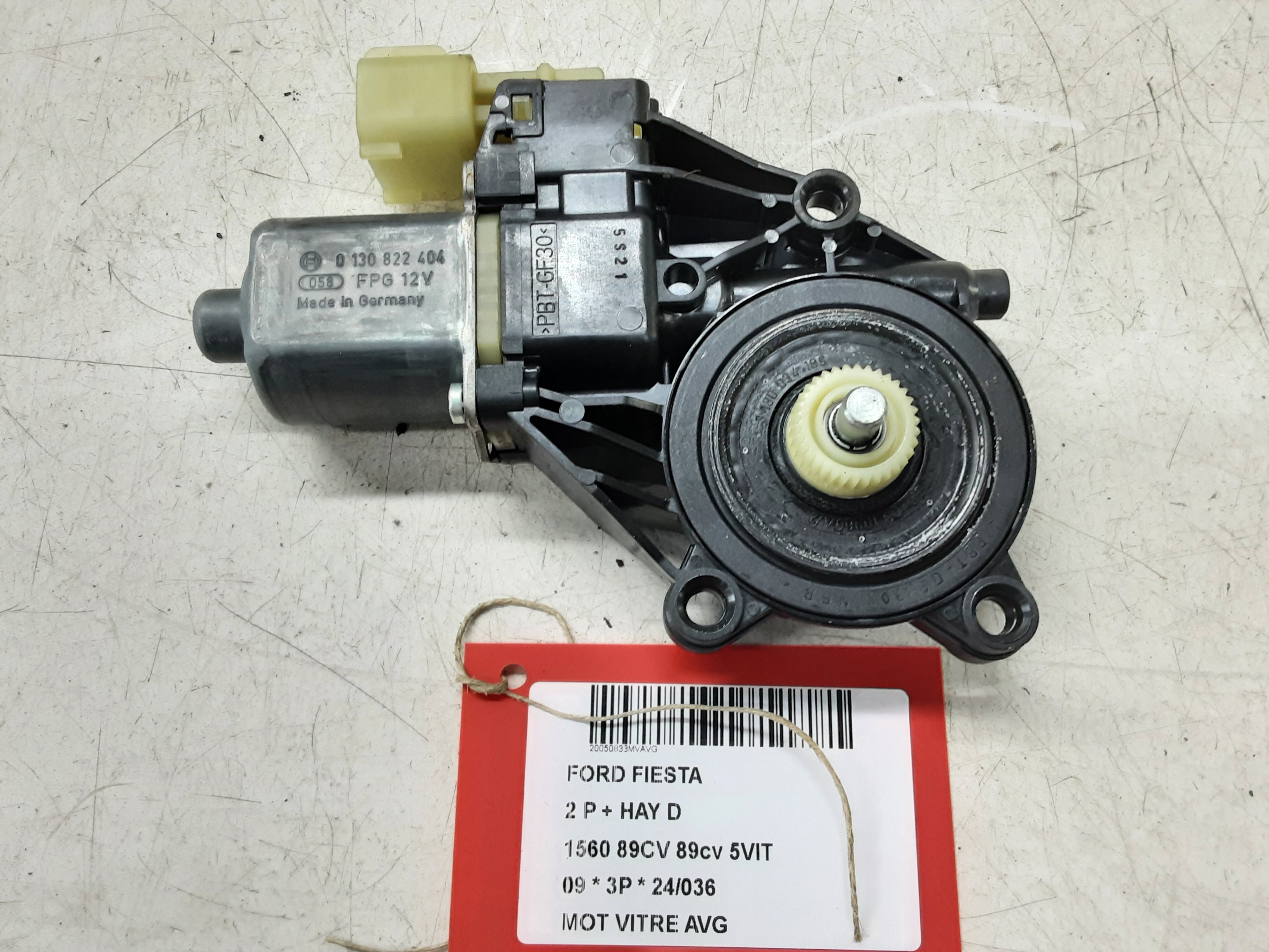 MOTOR RUITMECHANISME VOOR LINKS Ford FIESTA 11/08 - 13