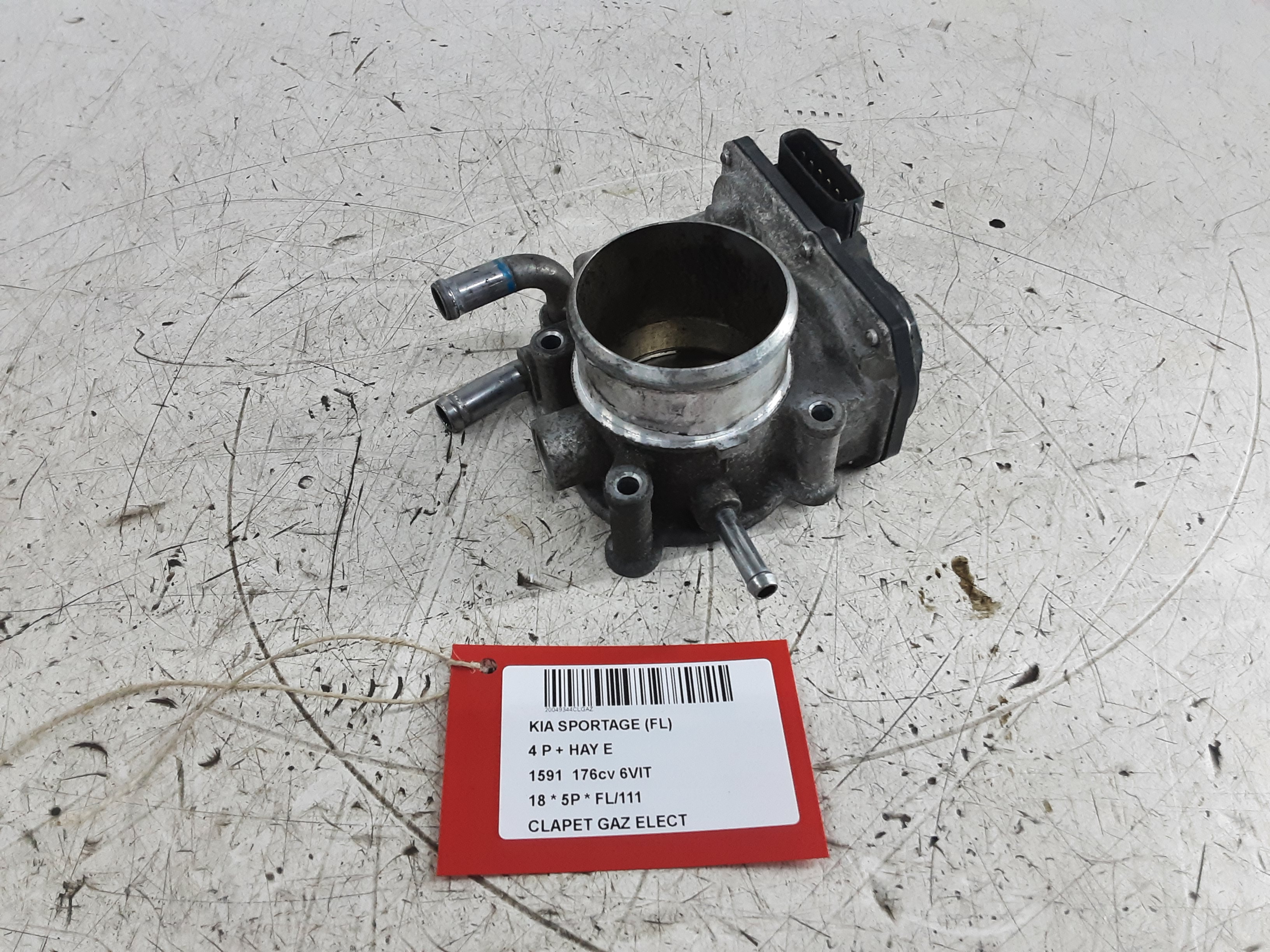 GASKLEP ELEKTRISCH Kia SPORTAGE (4) 01/16 - 9/18