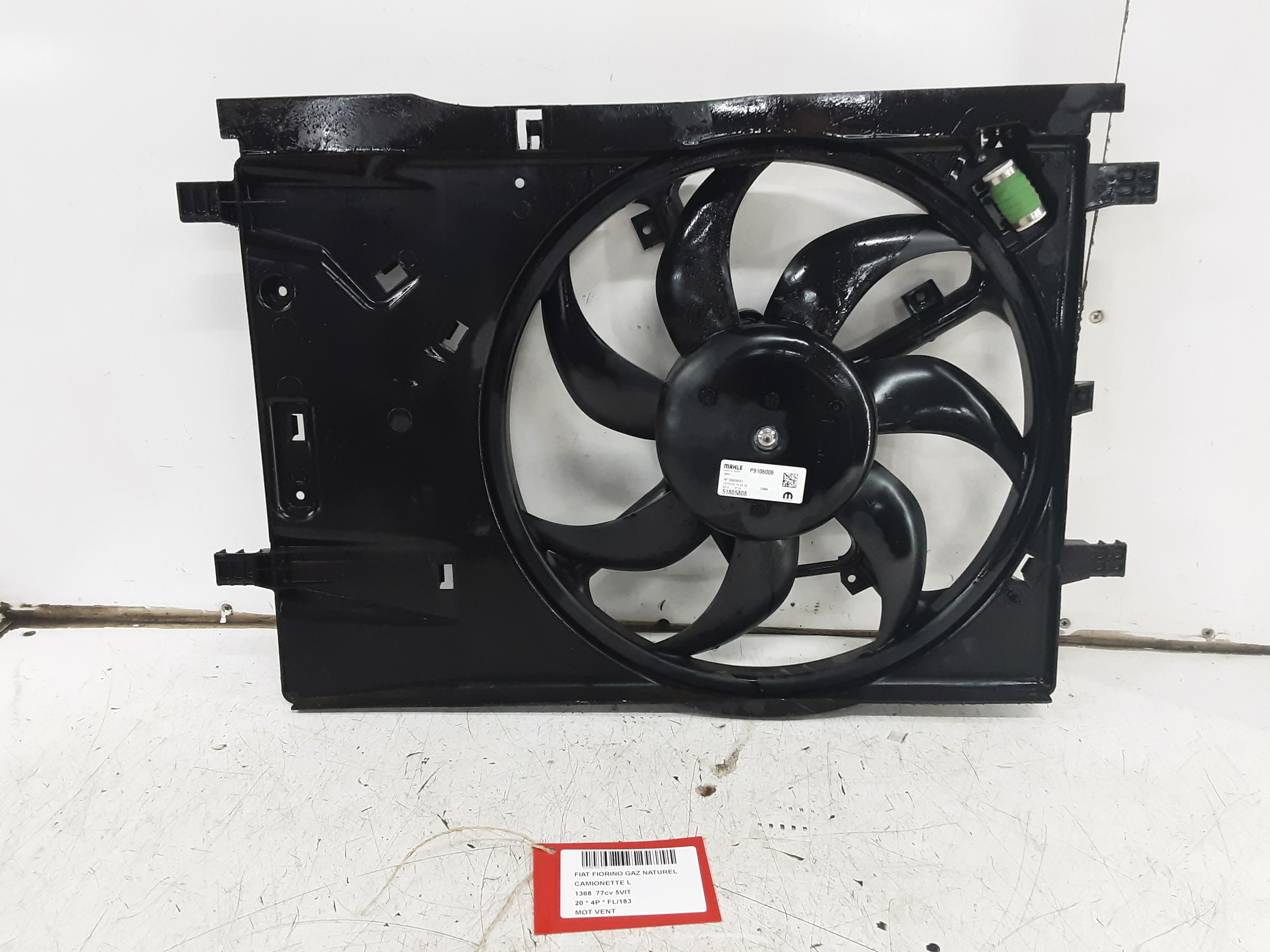 MOTEUR DE VENTILATEUR Fiat Face Lift : 4/16+