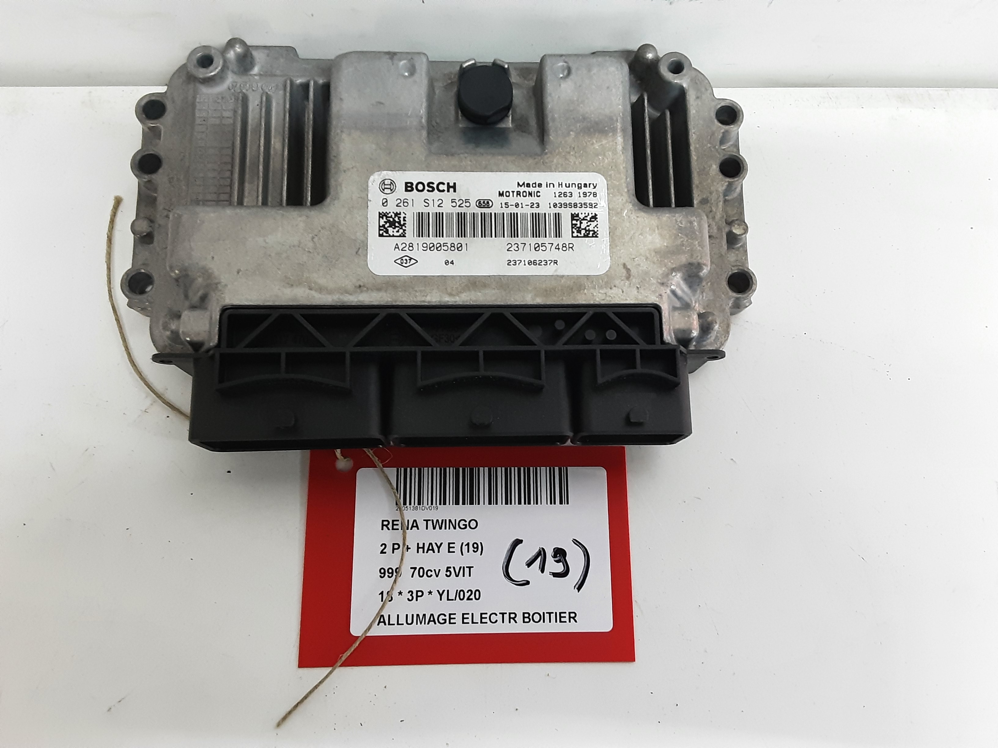 ONTSTEKINGSMODULE Renault TWINGO (4) 09/14 - 5/19