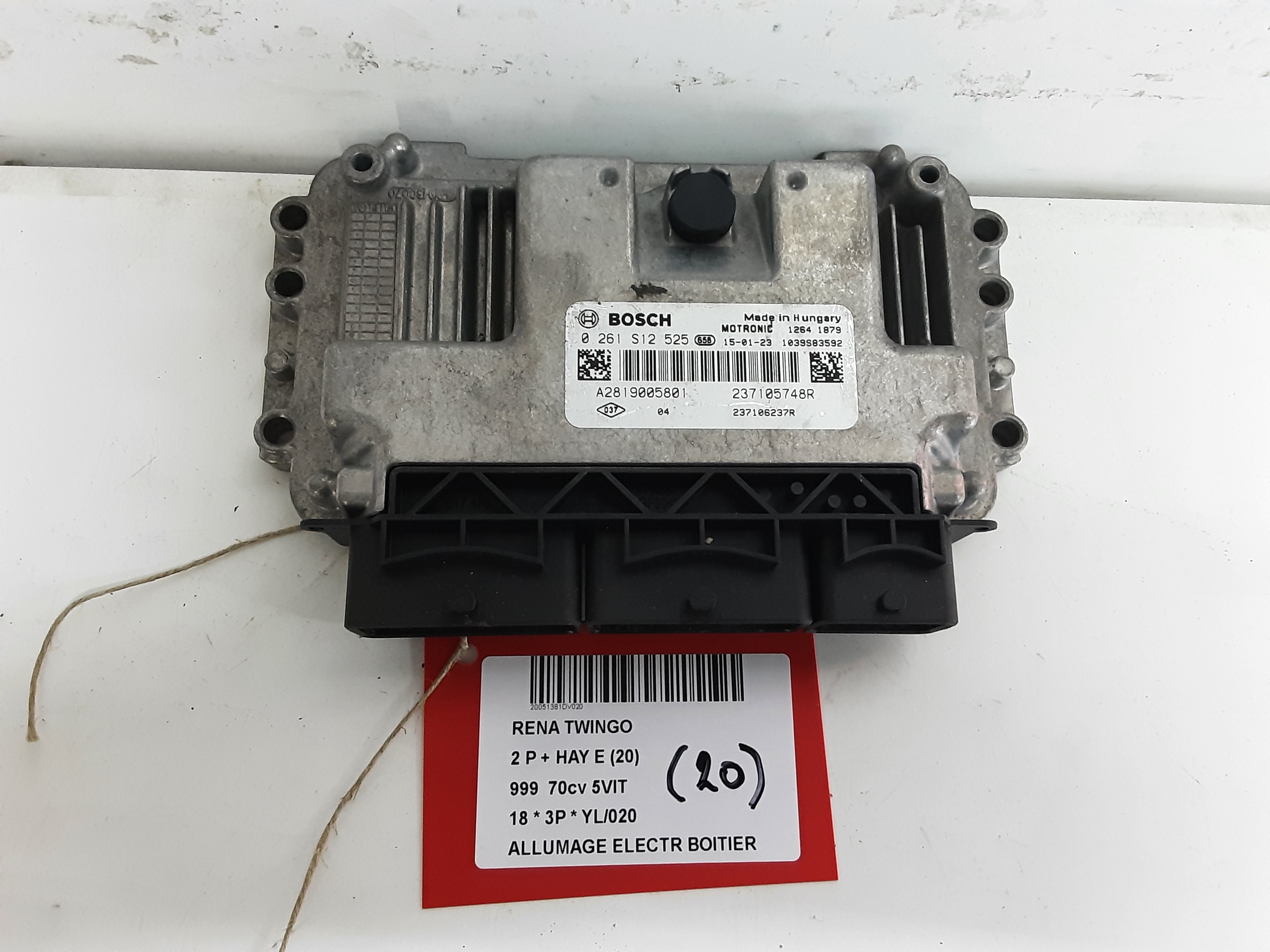 ONTSTEKINGSMODULE Renault TWINGO (4) 09/14 - 5/19