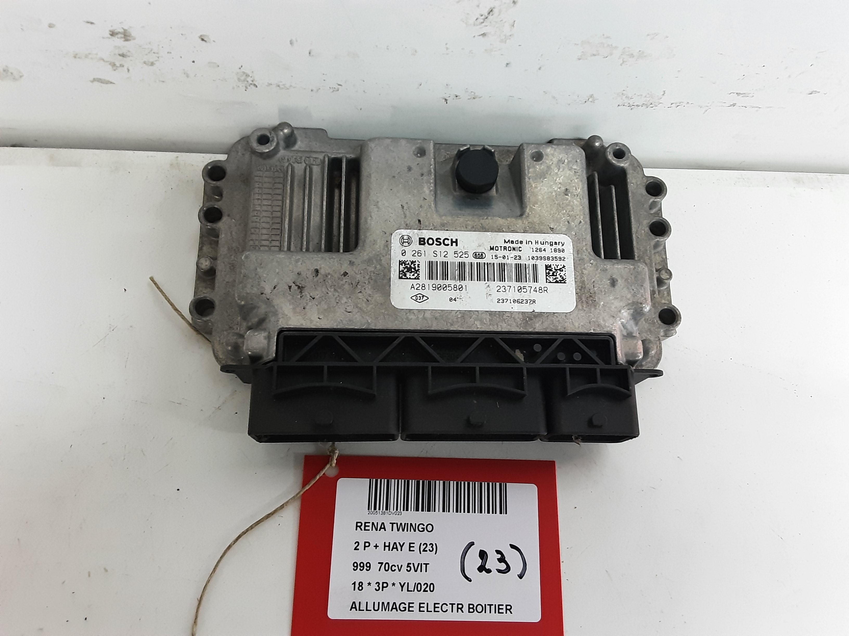 ONTSTEKINGSMODULE Renault TWINGO (4) 09/14 - 5/19