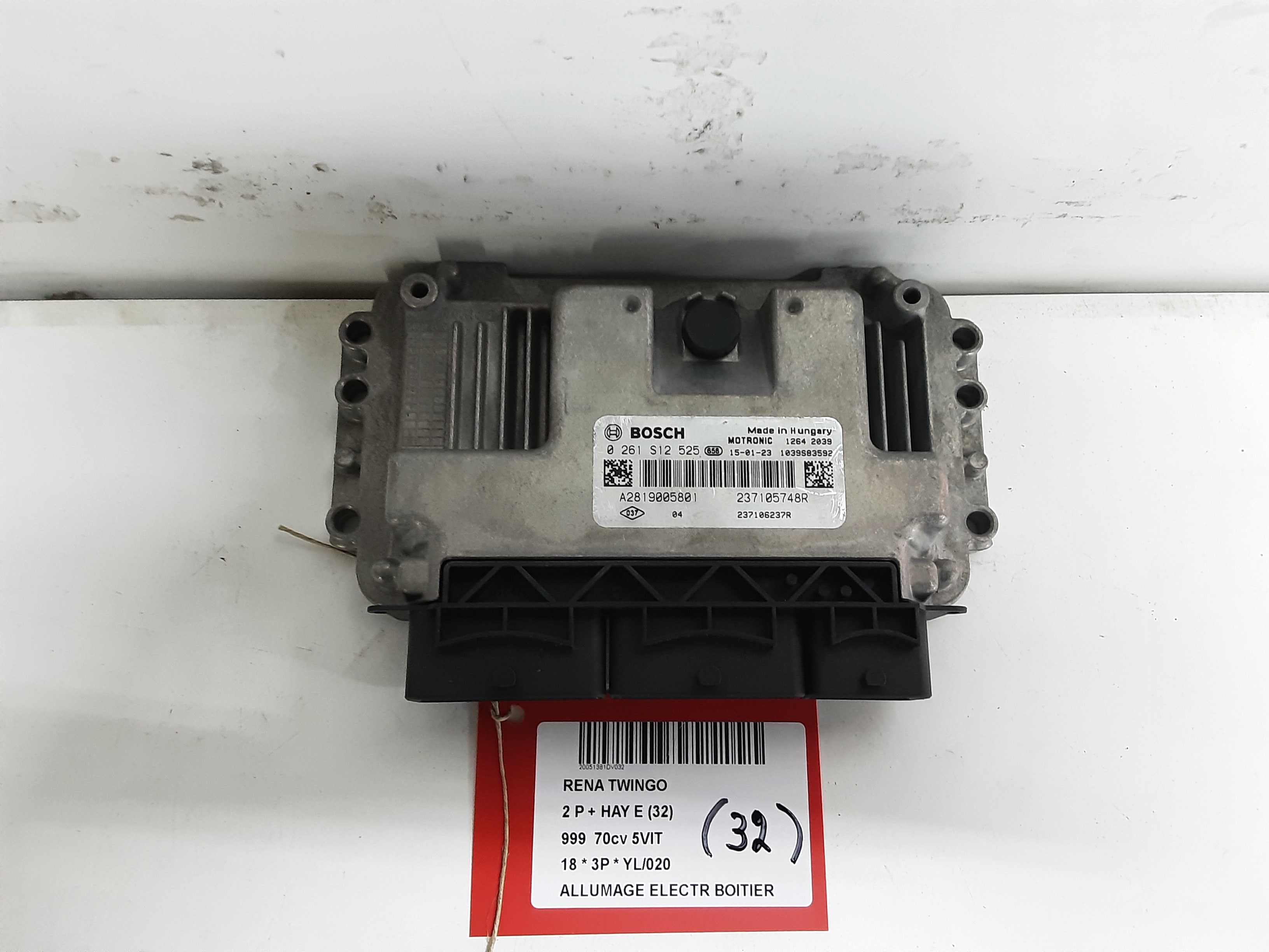ONTSTEKINGSMODULE Renault TWINGO (4) 09/14 - 5/19