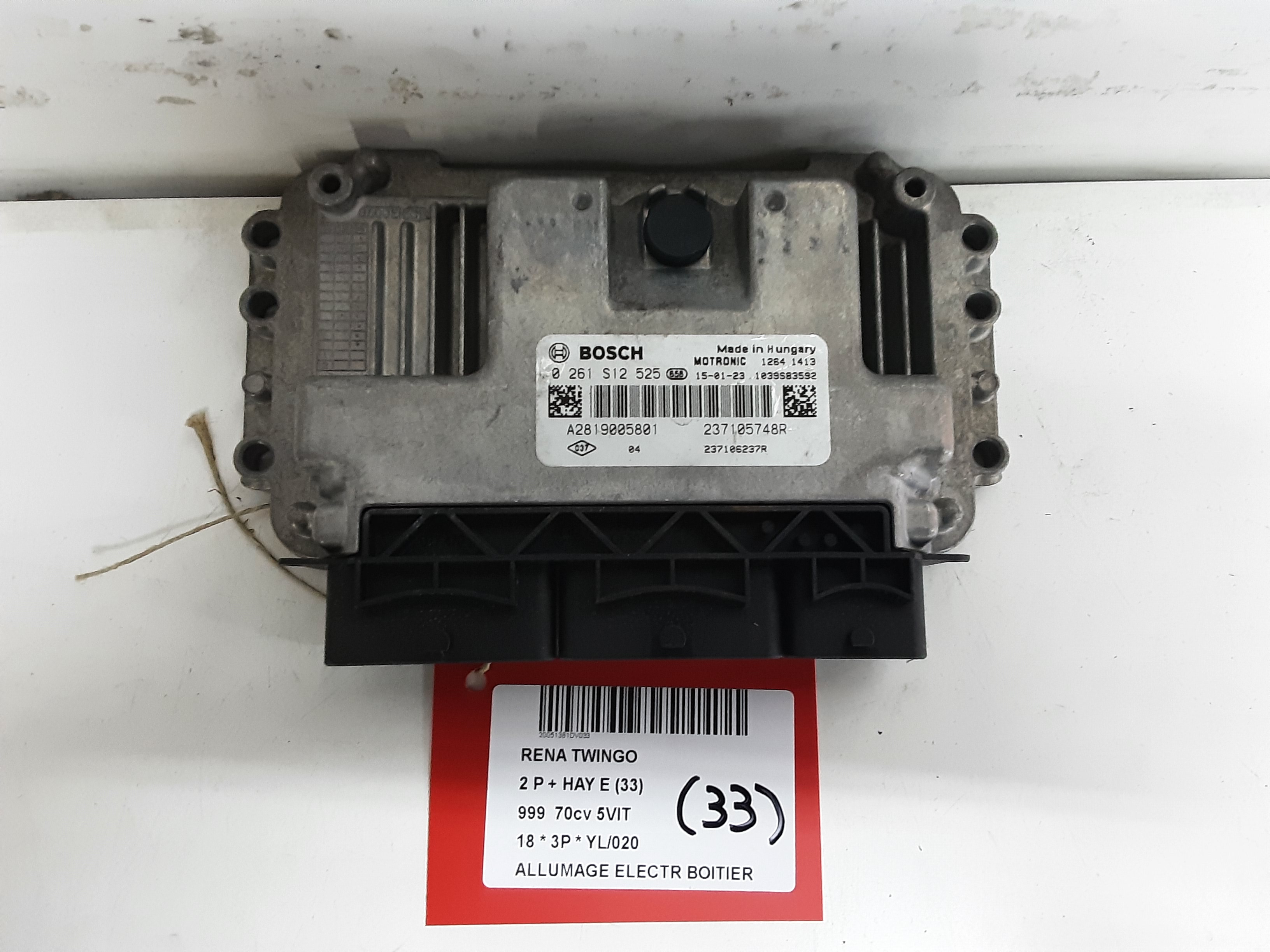 ONTSTEKINGSMODULE Renault TWINGO (4) 09/14 - 5/19