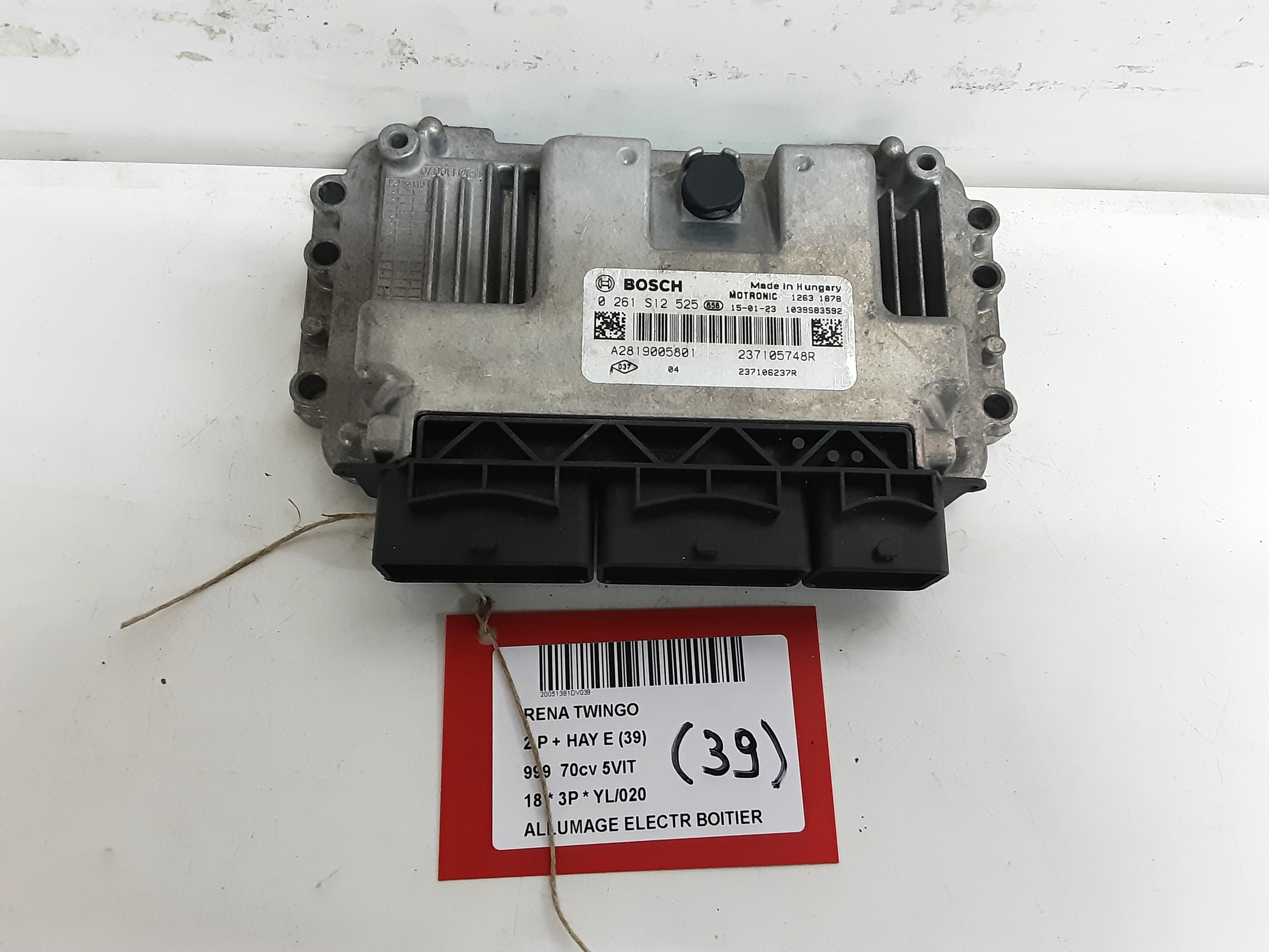 ONTSTEKINGSMODULE Renault TWINGO (4) 09/14 - 5/19