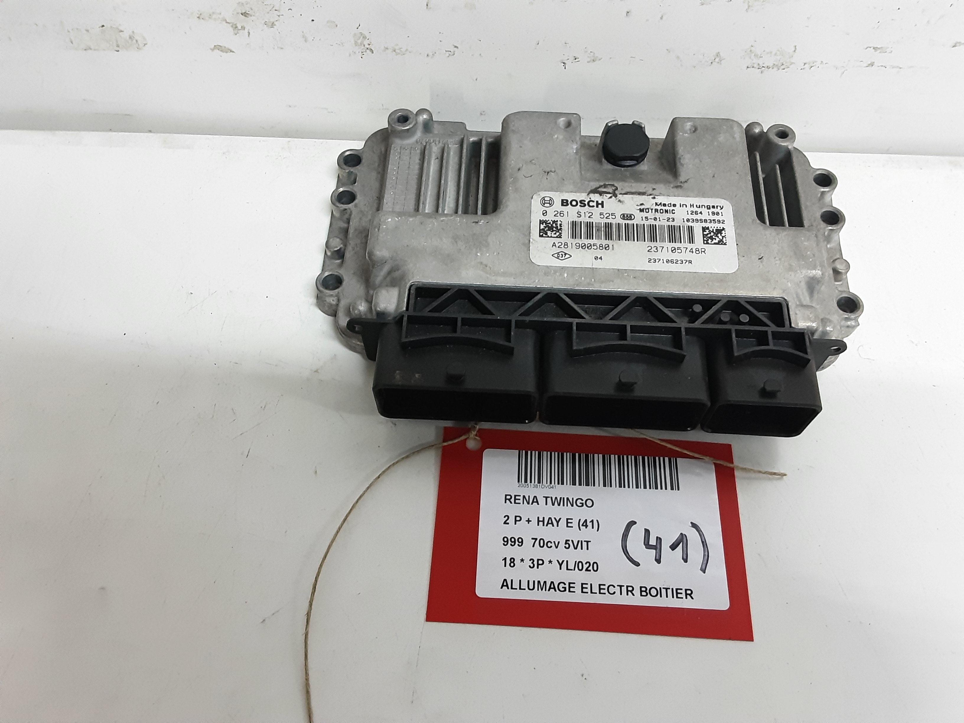 ONTSTEKINGSMODULE Renault TWINGO (4) 09/14 - 5/19