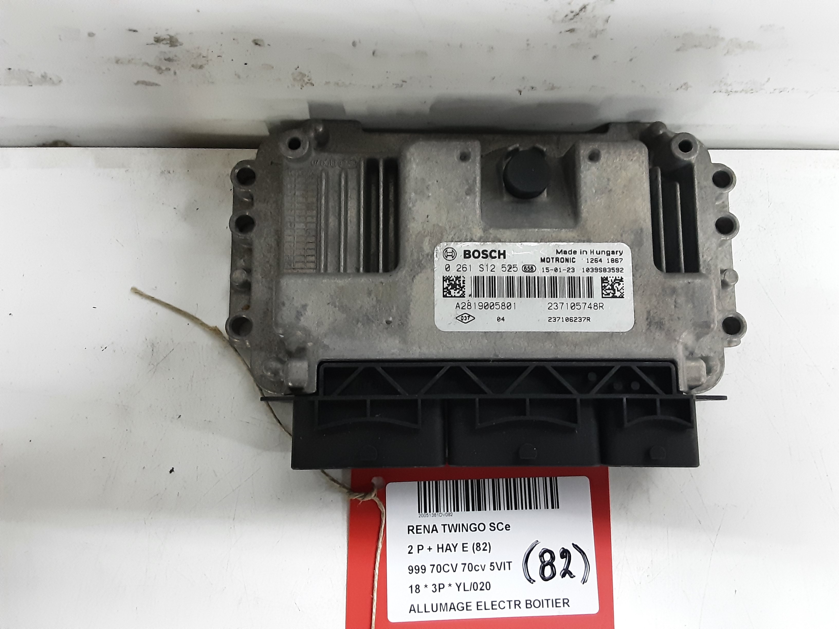 ONTSTEKINGSMODULE Renault TWINGO (4) 09/14 - 5/19