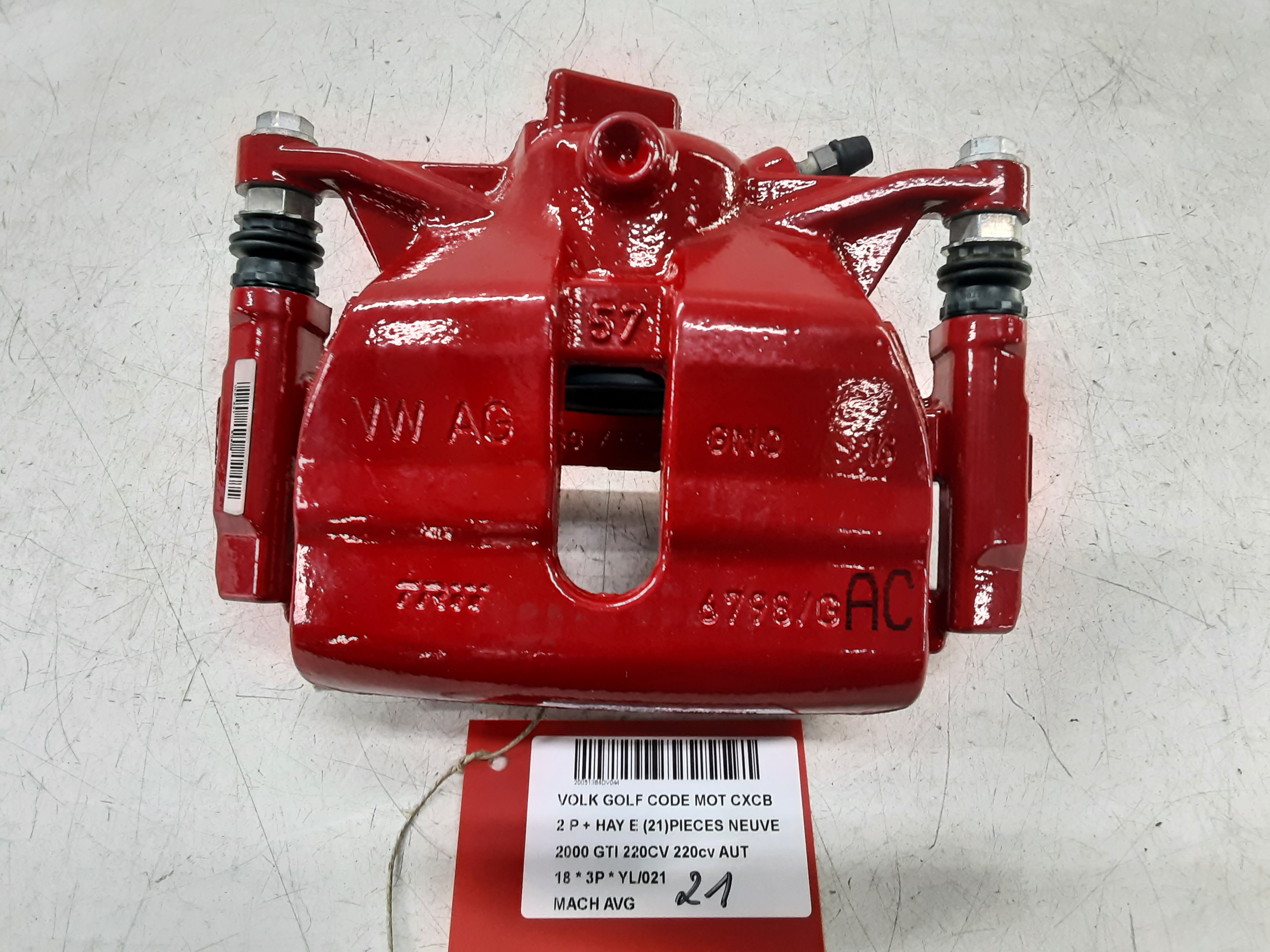 REMKLAUW VOOR LINKS Vw GOLF VII 1/17 - 2/20 FaceLift