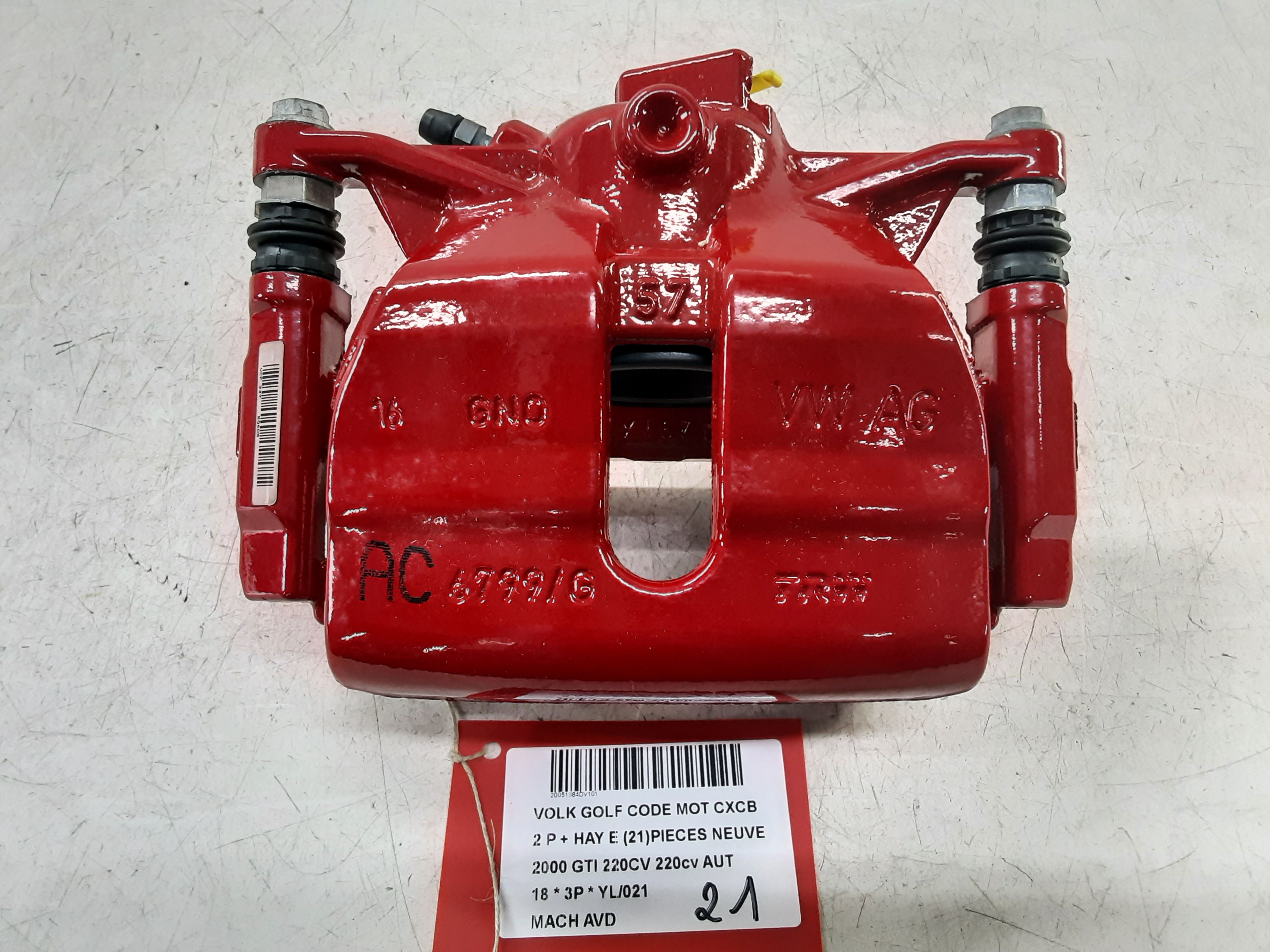 REMKLAUW VOOR RECHTS Vw GOLF VII 1/17 - 2/20 FaceLift