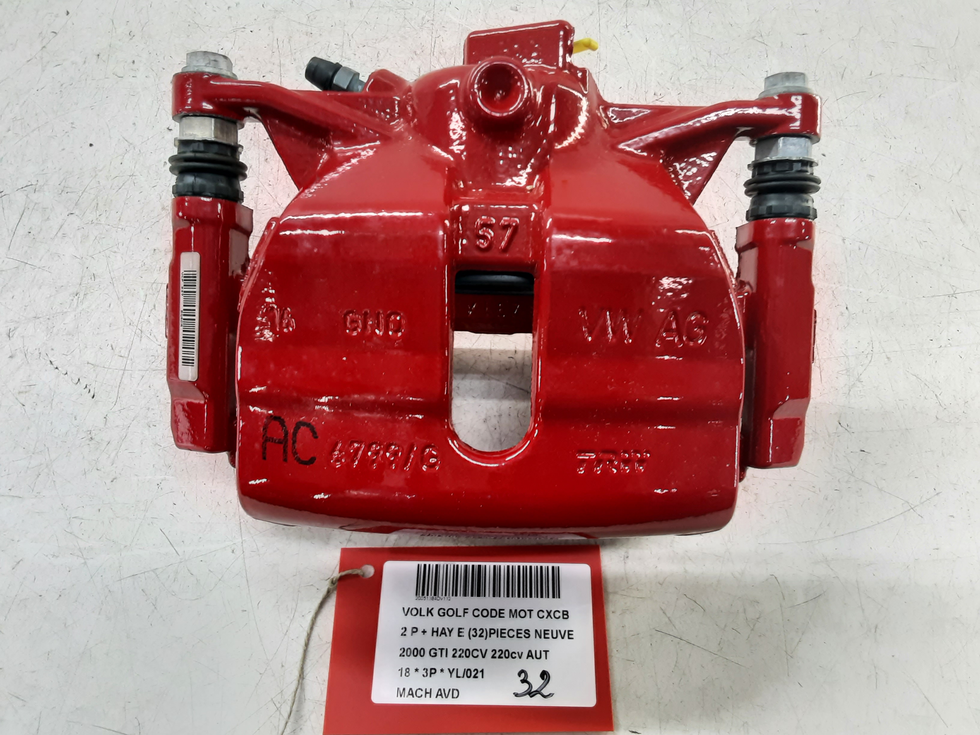 REMKLAUW VOOR RECHTS Vw GOLF VII 1/17 - 2/20 FaceLift