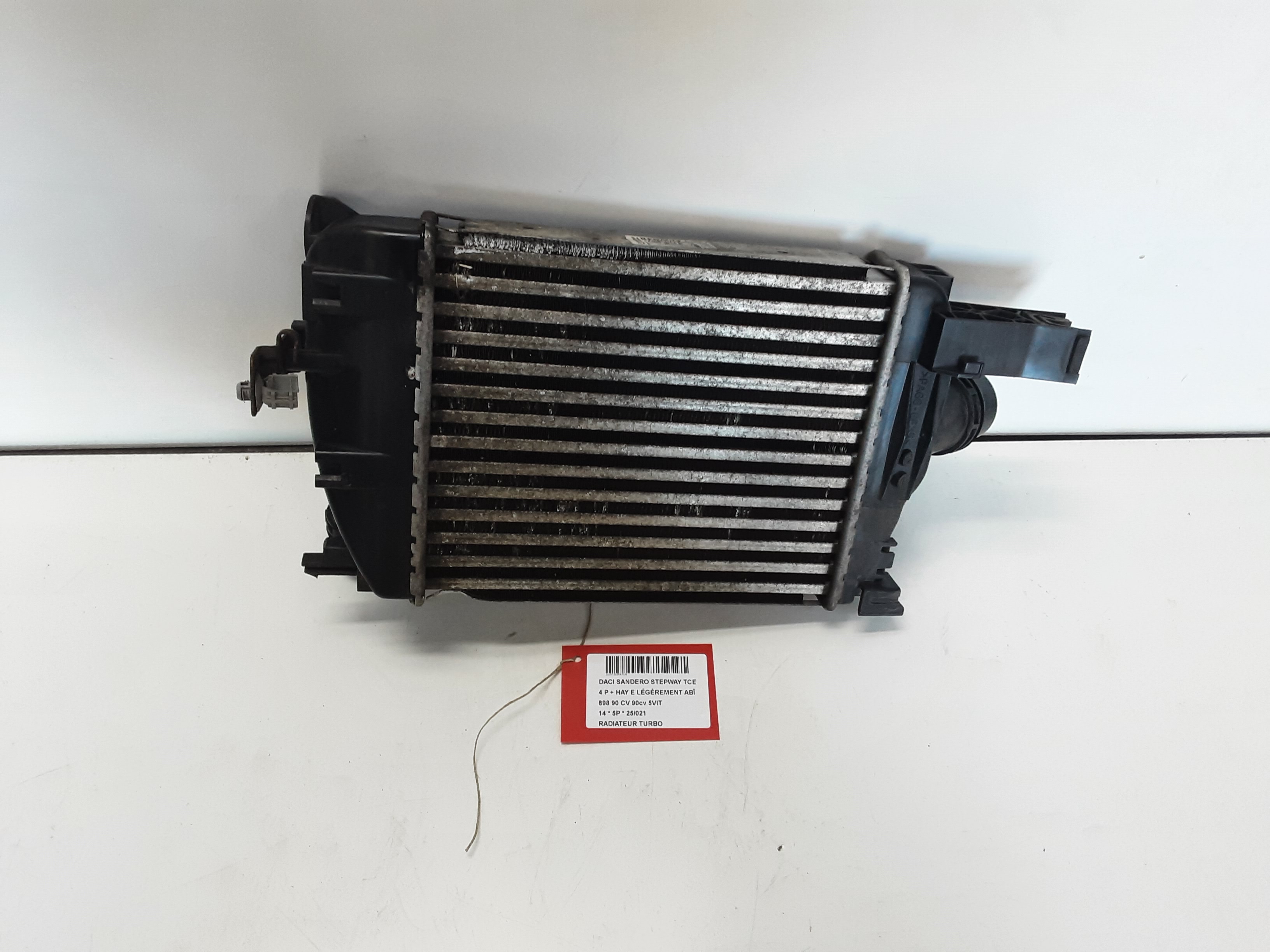 RADIATEUR DE TURBO Dacia SANDERO 9/12 - 16