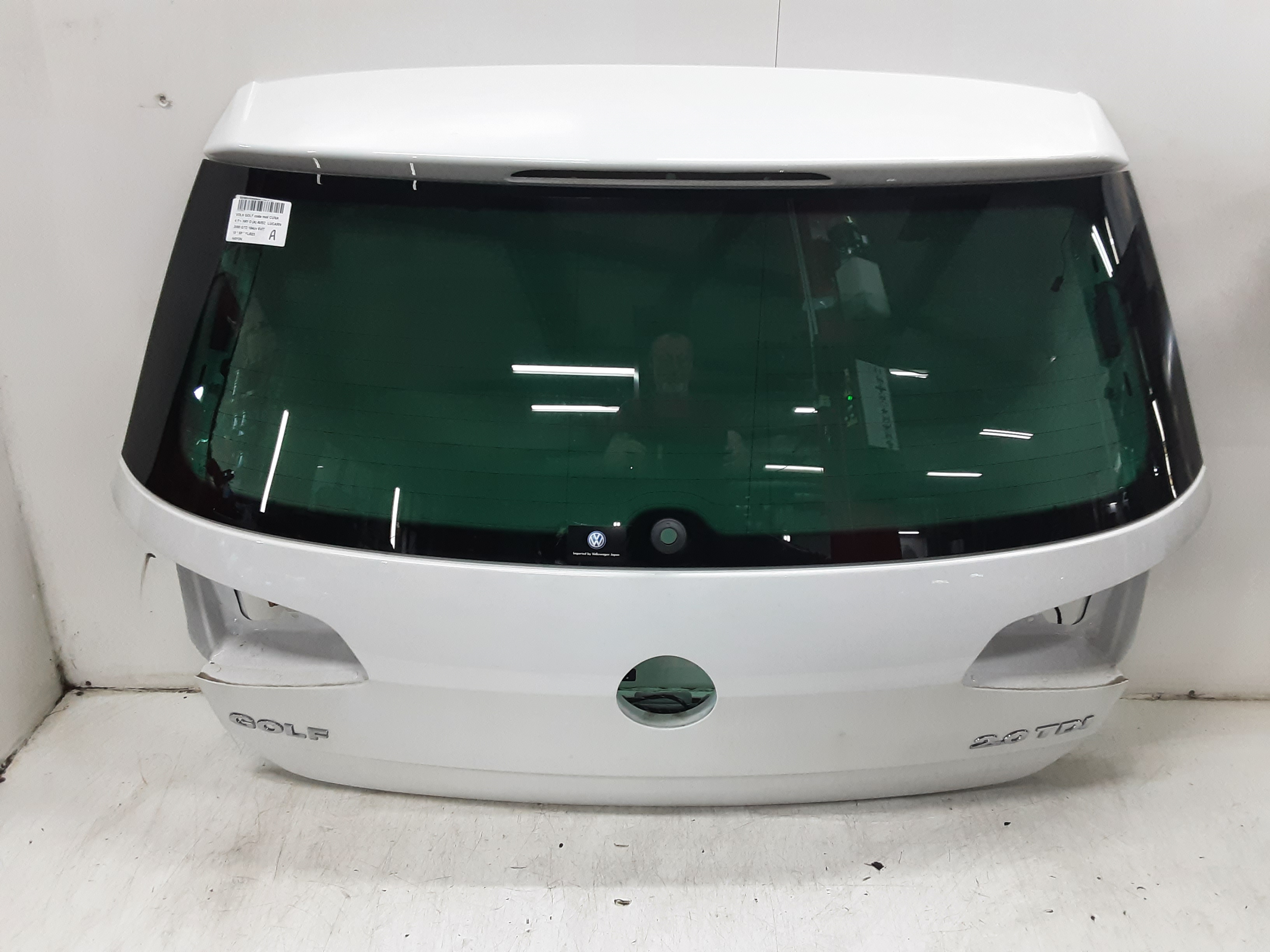 HAYON Vw GOLF VII 1/17 - 2/20 FaceLift