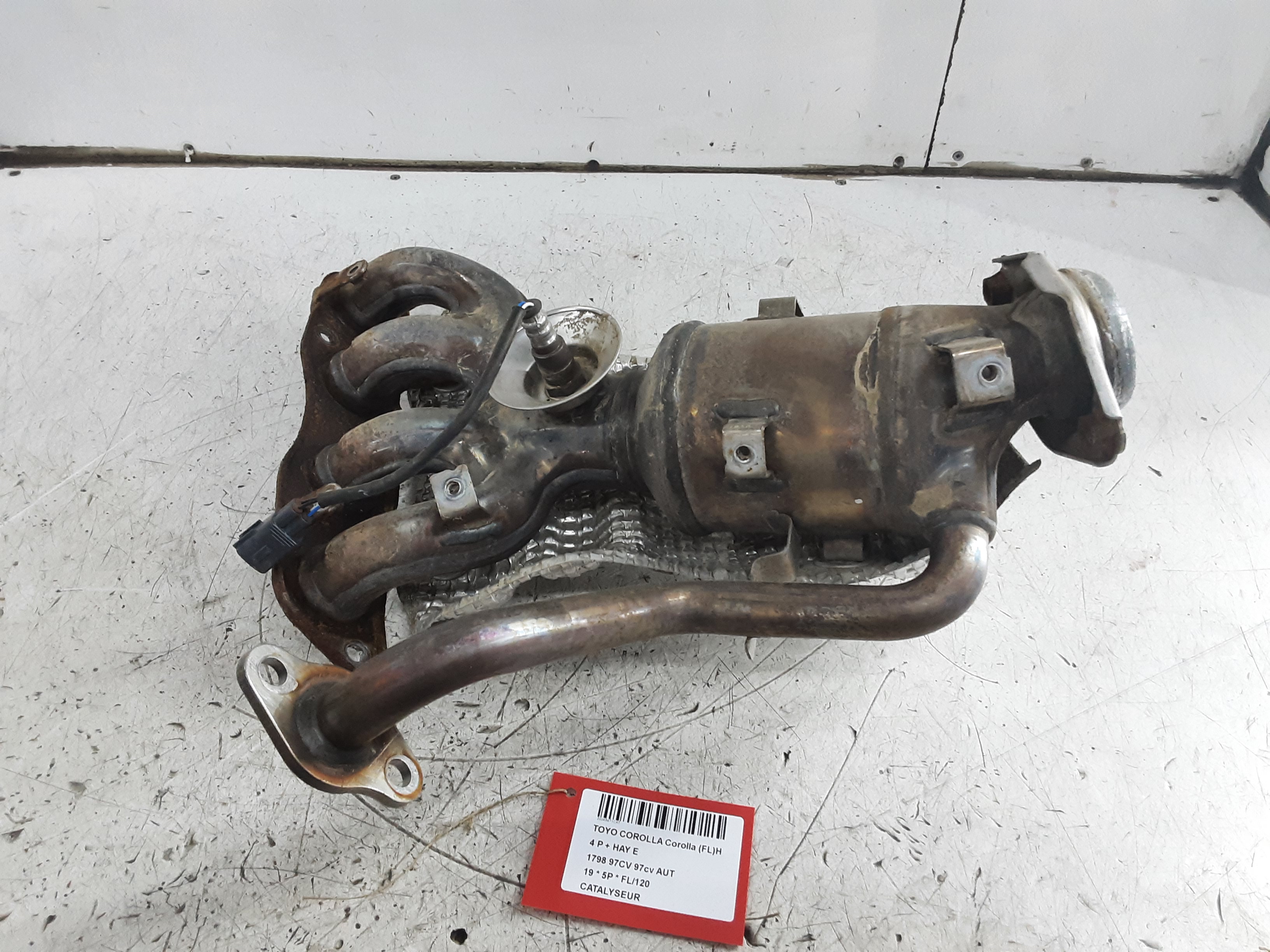 KATALYSATOR Toyota COROLLA 5P/5D 18+