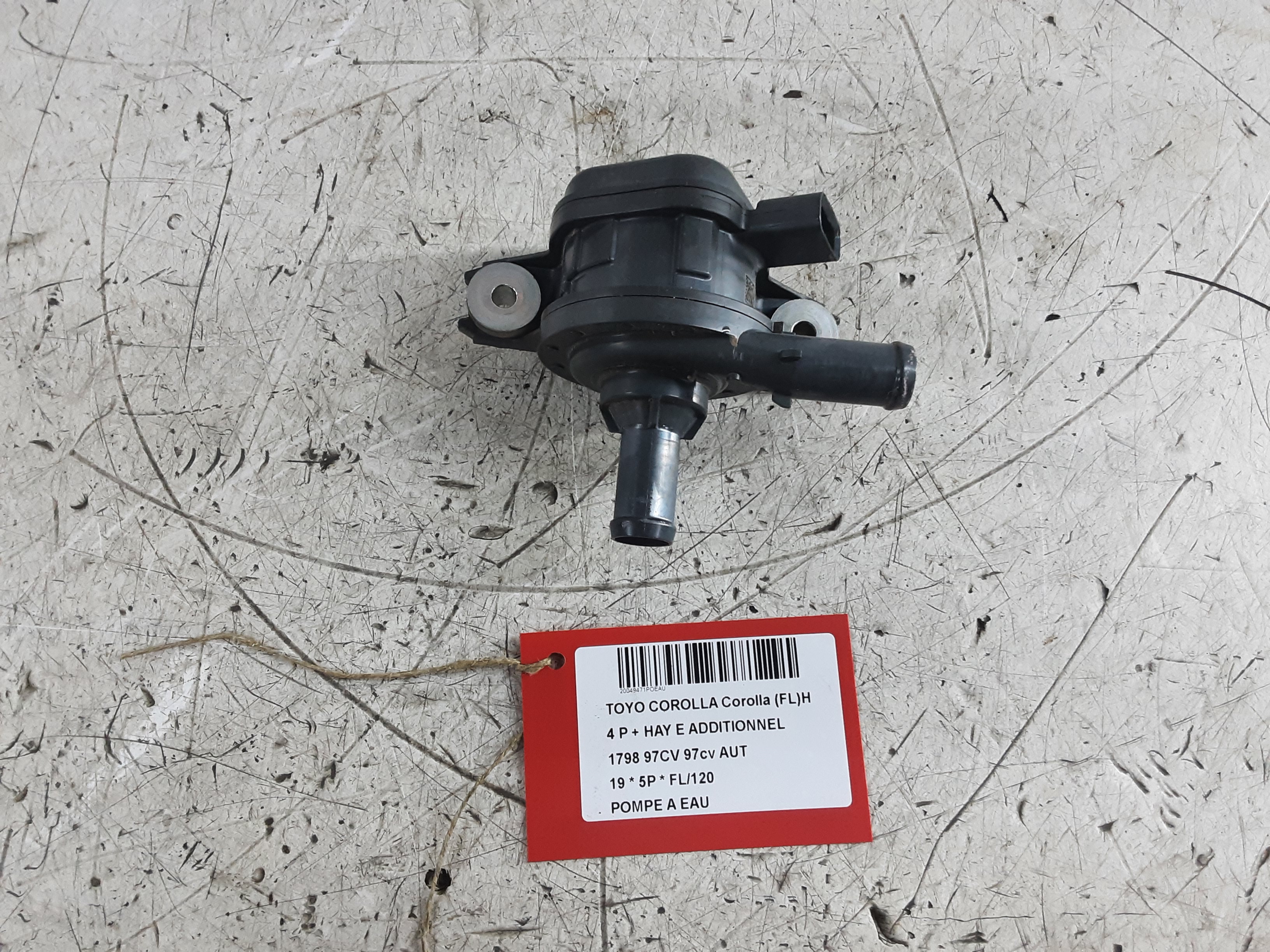 WATERPOMP Toyota COROLLA 5P/5D 18+