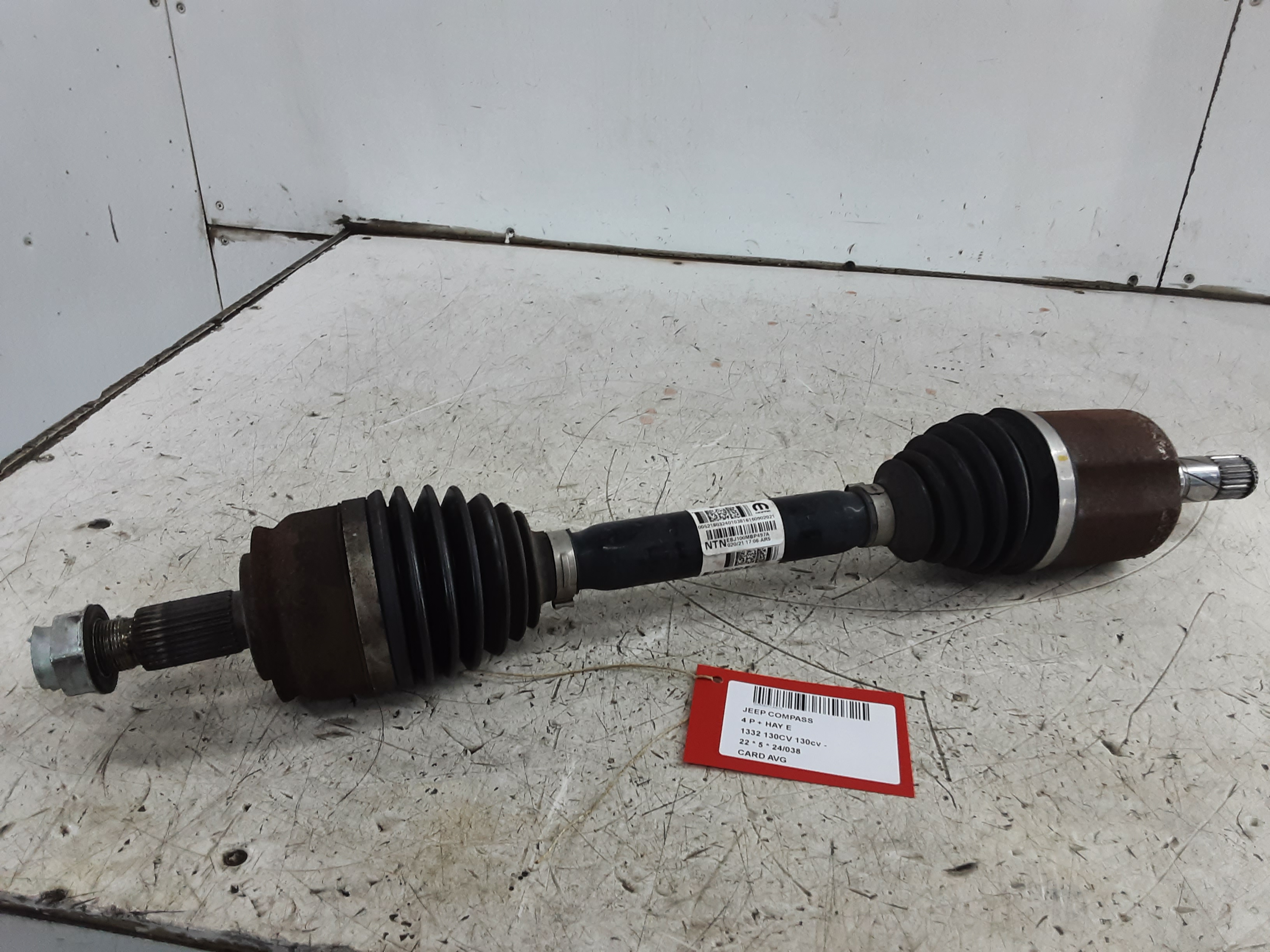 AANDRIJFAS VOOR LINKS Jeep COMPASS FaceLift 4/21+