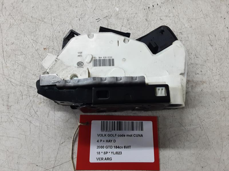 VERGRENDELING ACHTER LINKS Vw GOLF VII 1/17 - 2/20 FaceLift