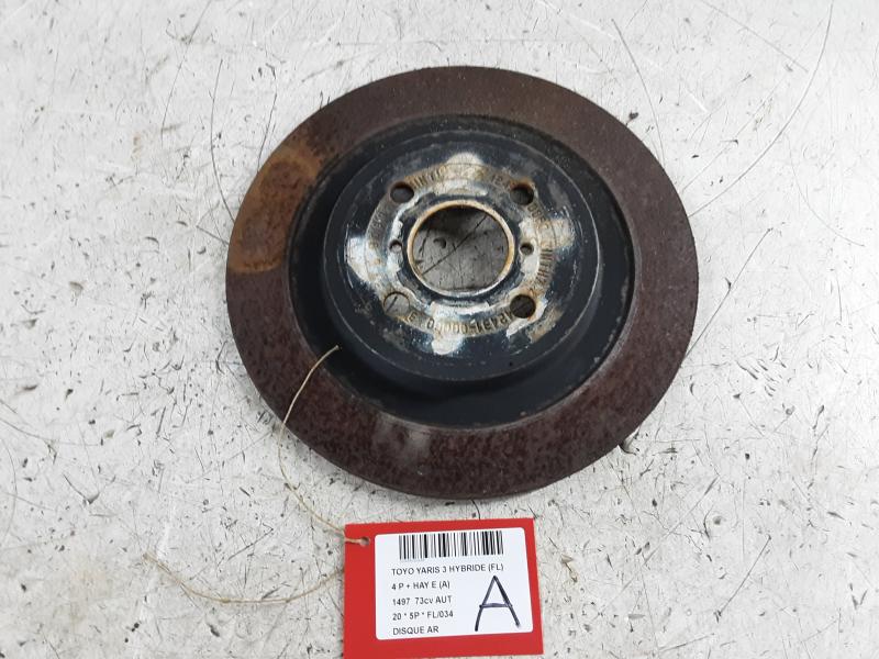 REMSCHIJF ACHTER Toyota YARIS (5) 9/14 - 2/20