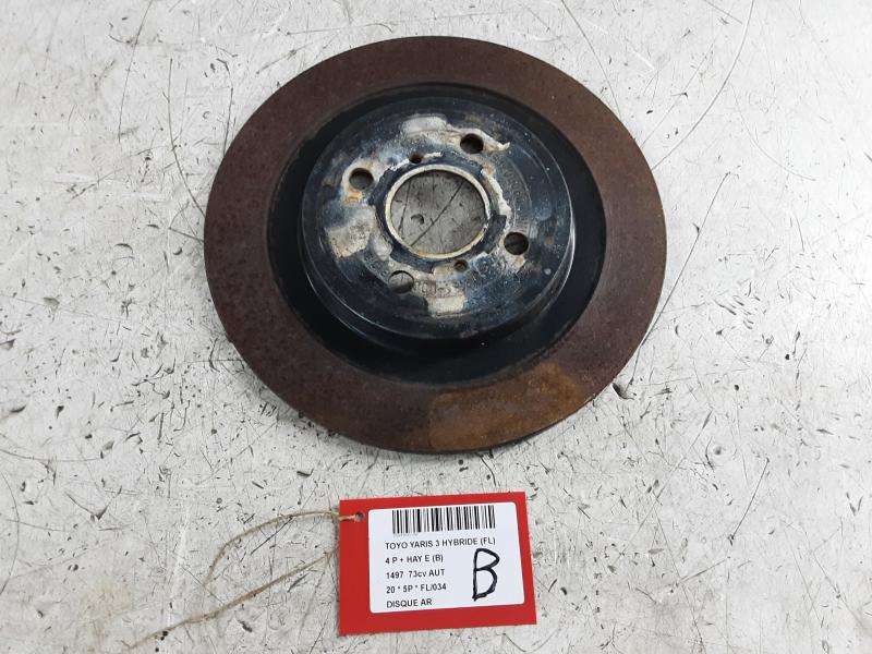 REMSCHIJF ACHTER Toyota YARIS (5) 9/14 - 2/20