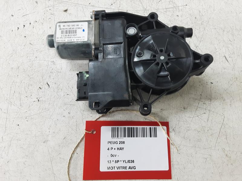 MOTOR RUITMECHANISME VOOR LINKS Peugeot 208 3/12 - 7/15