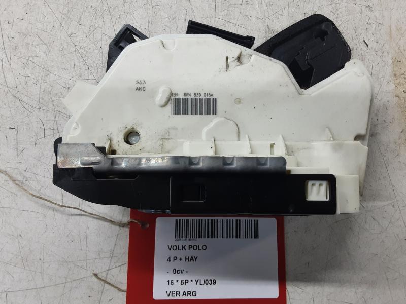 VERGRENDELING ACHTER LINKS Vw POLO (6R) FaceLift 5/14 - 17