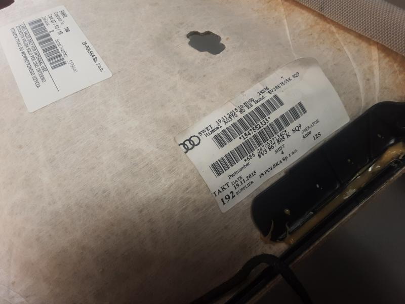 CIEL DE TOIT Audi A3 3,5D 7/16 - 20