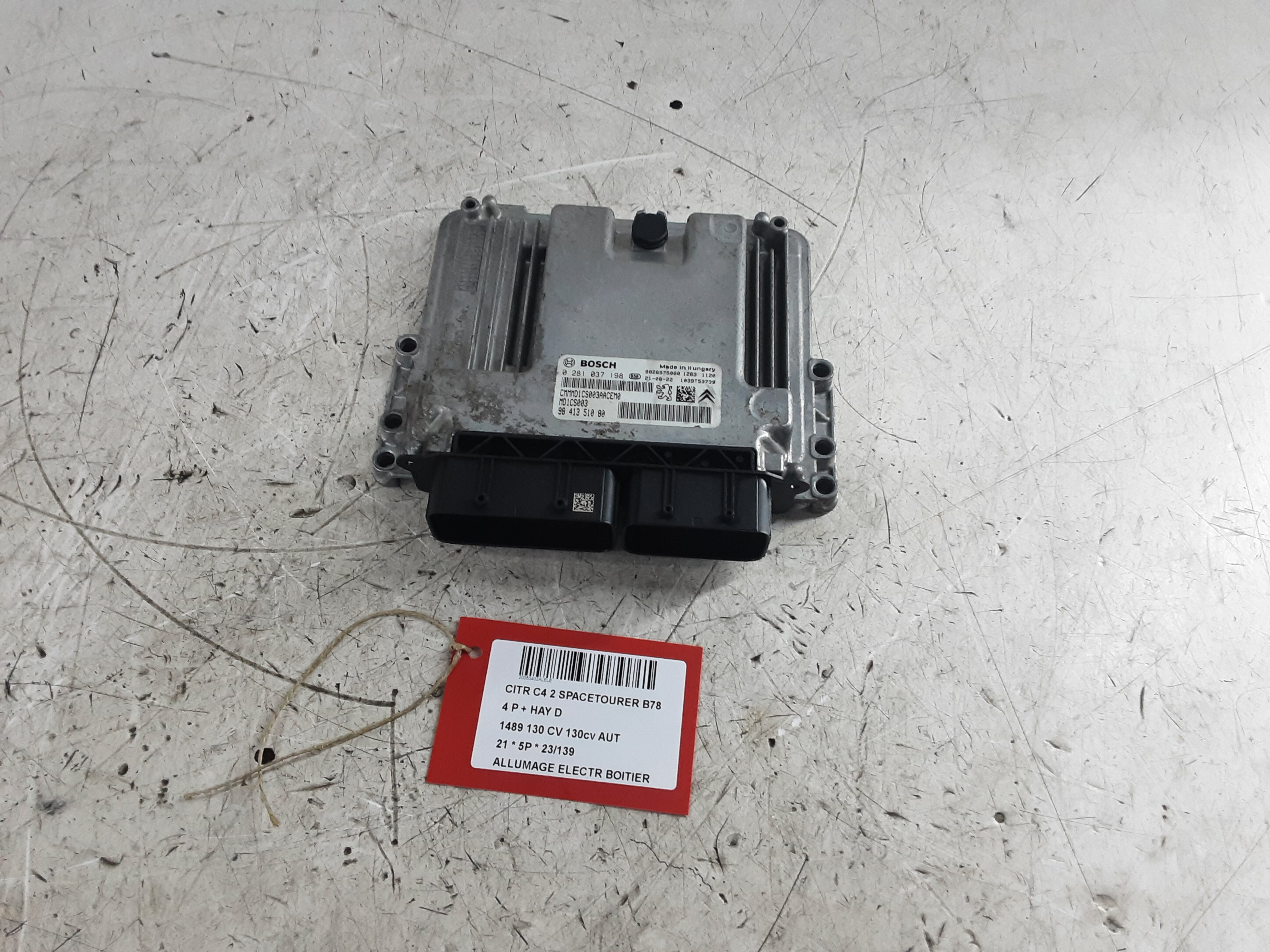 BOITIER D&#039;ALLUMAGE ELECTRONIQUE Citroen C4 SPACETOURER 18+