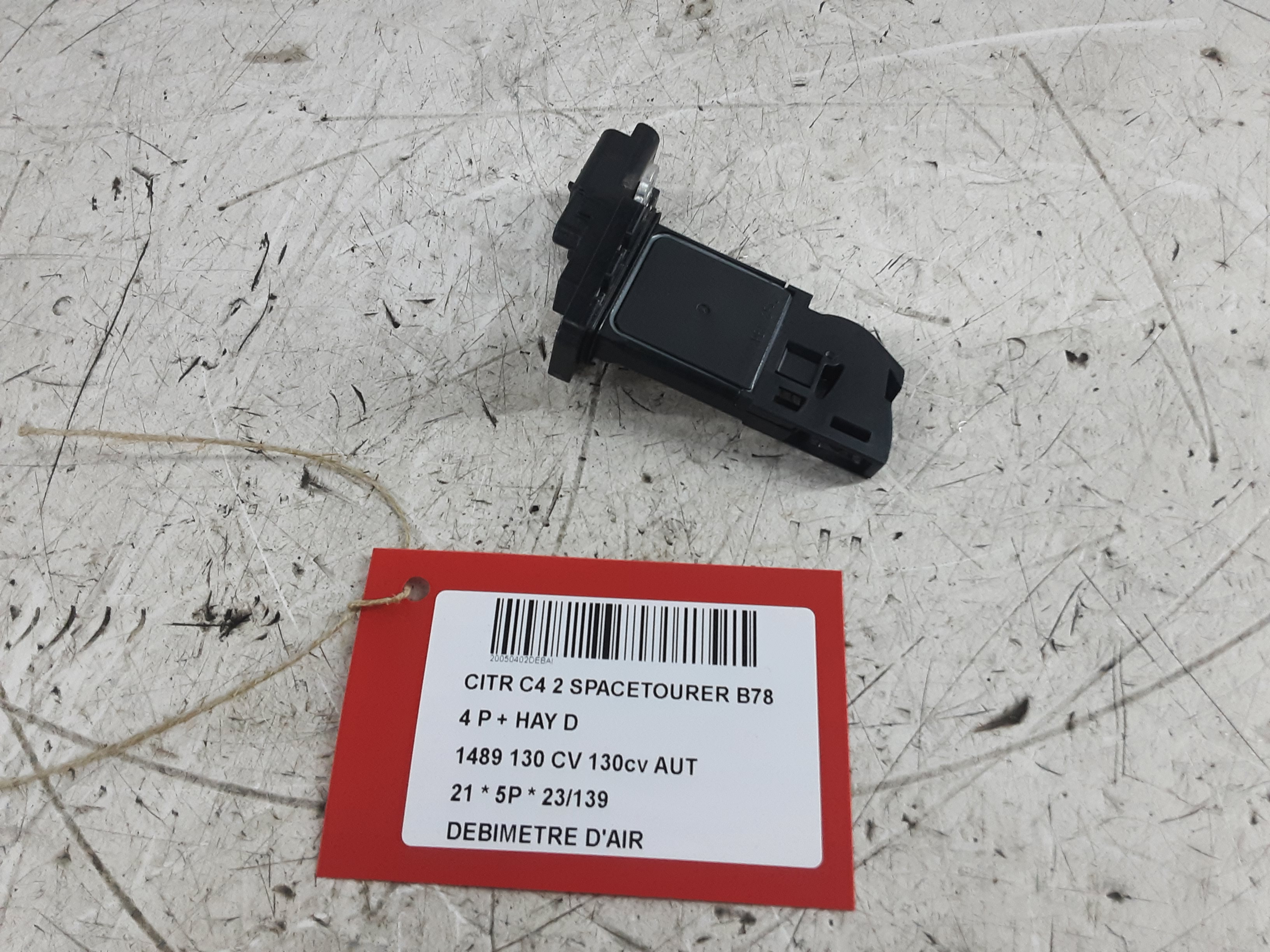 LUCHTHOEVEELHEIDSMETER Citroen C4 SPACETOURER 18+