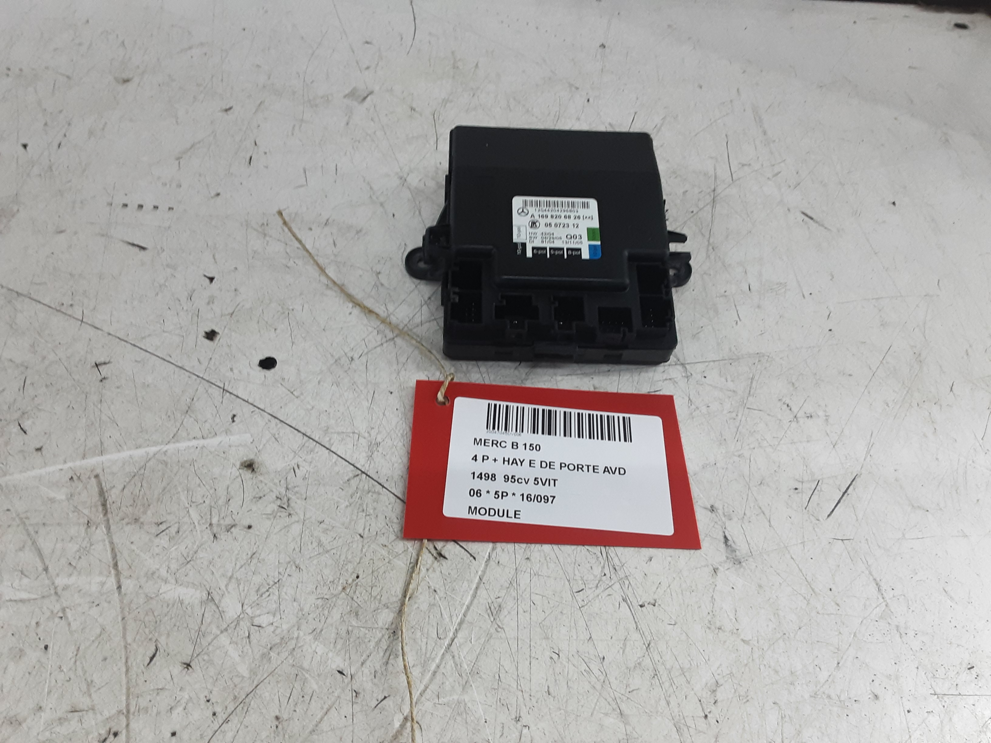 MODULE Mercedes-Benz B W245 2005 - 05/2008