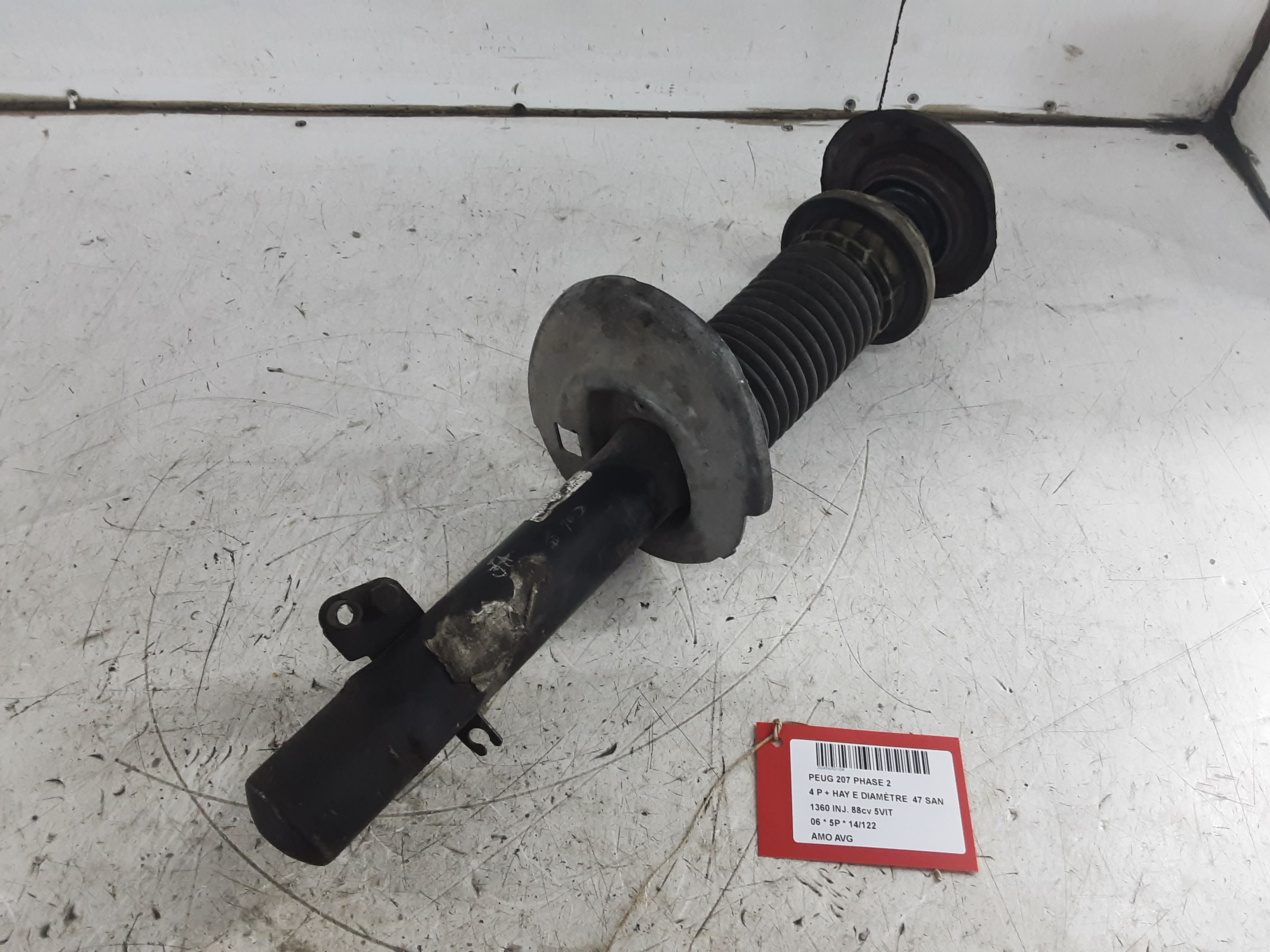SCHOKBREKER VOOR LINKS Peugeot 207 2/06 &gt; 15