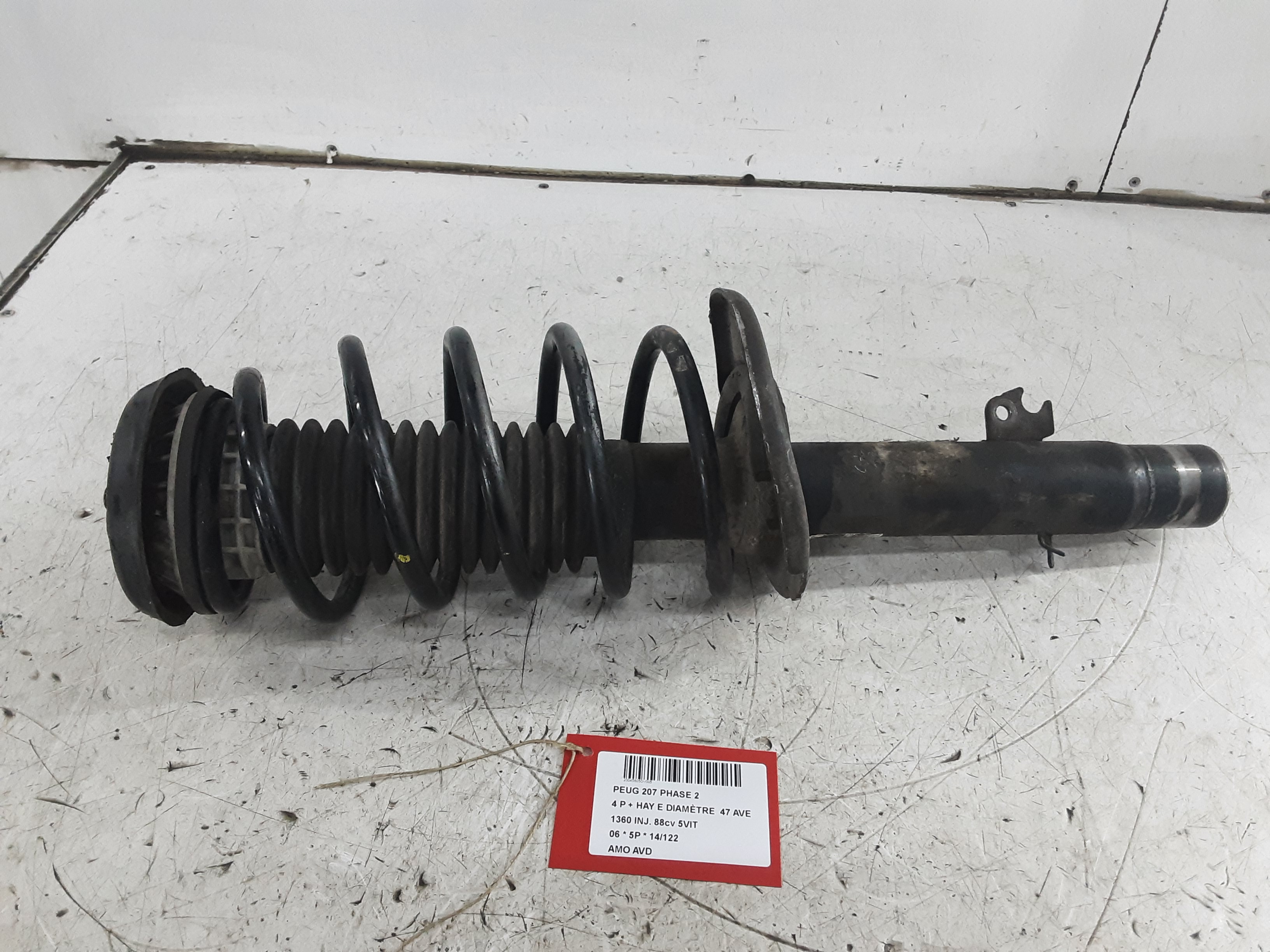 FEDERBEIN VORNE RECHTS Peugeot 207 2/06 &gt; 15