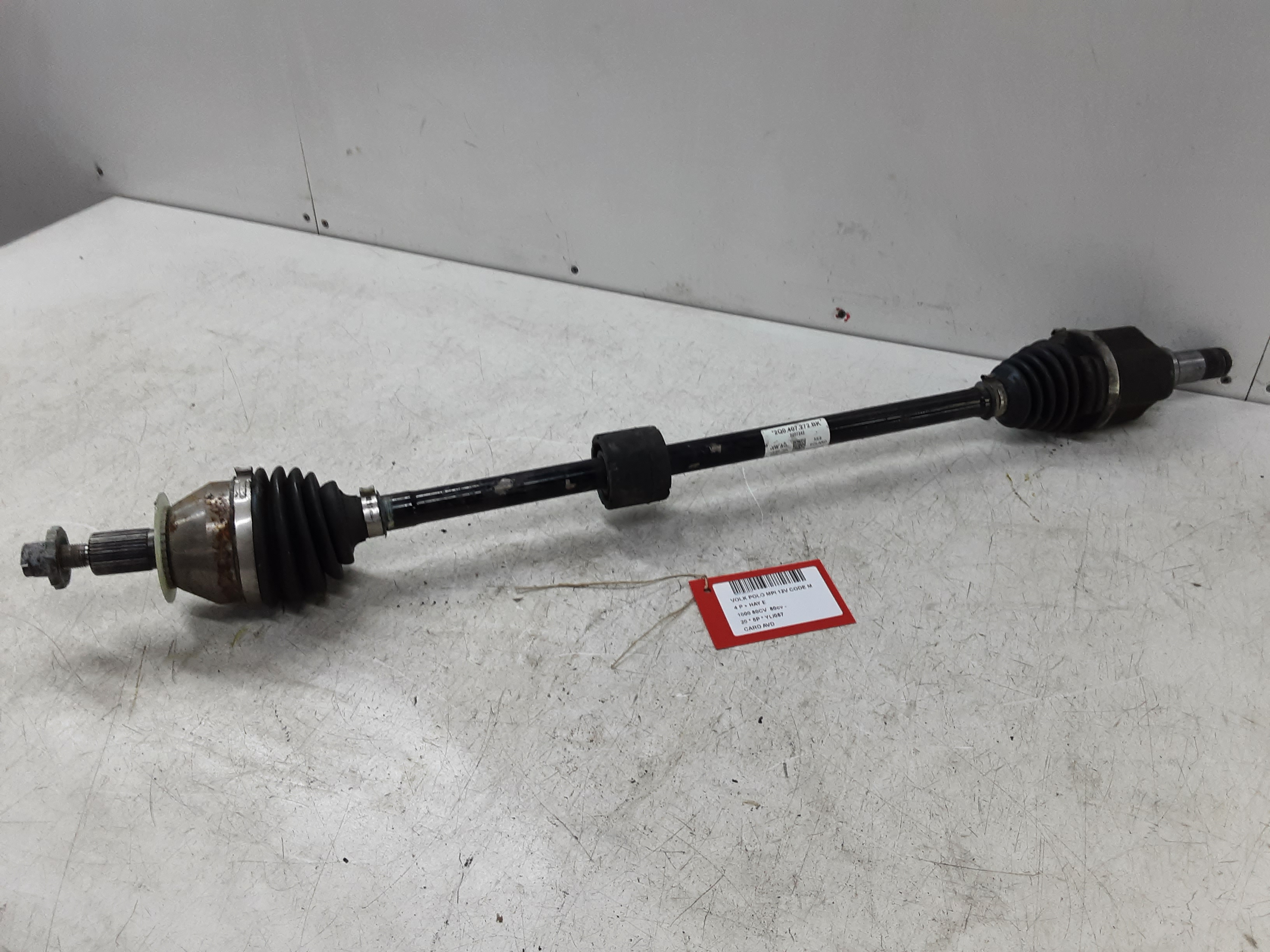 AANDRIJFAS VOOR RECHTS Vw POLO (AW/BZ) 10/17 - 9/21