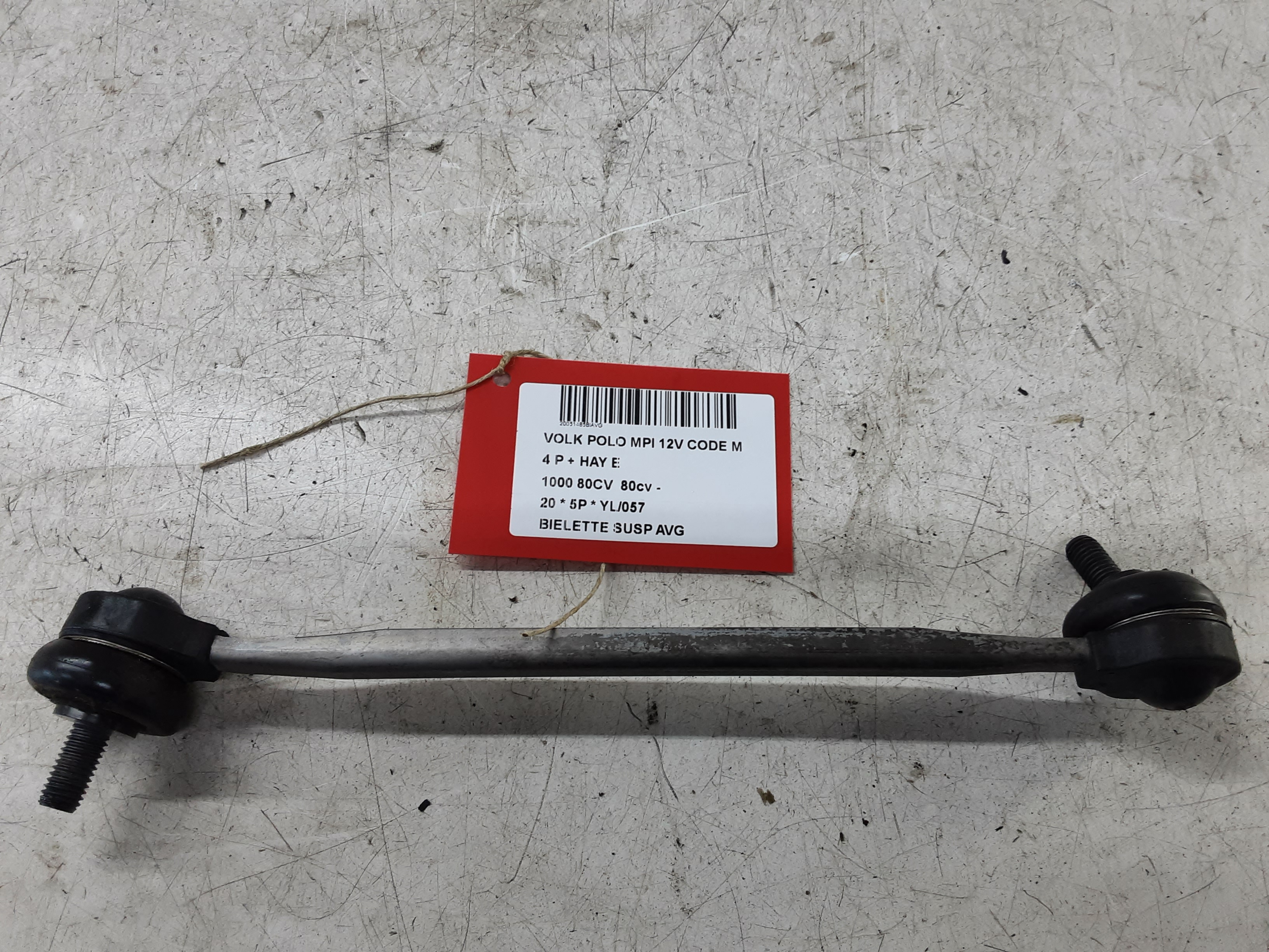 REACHTIESTANG VOOR LINKS Vw POLO (AW/BZ) 10/17 - 9/21