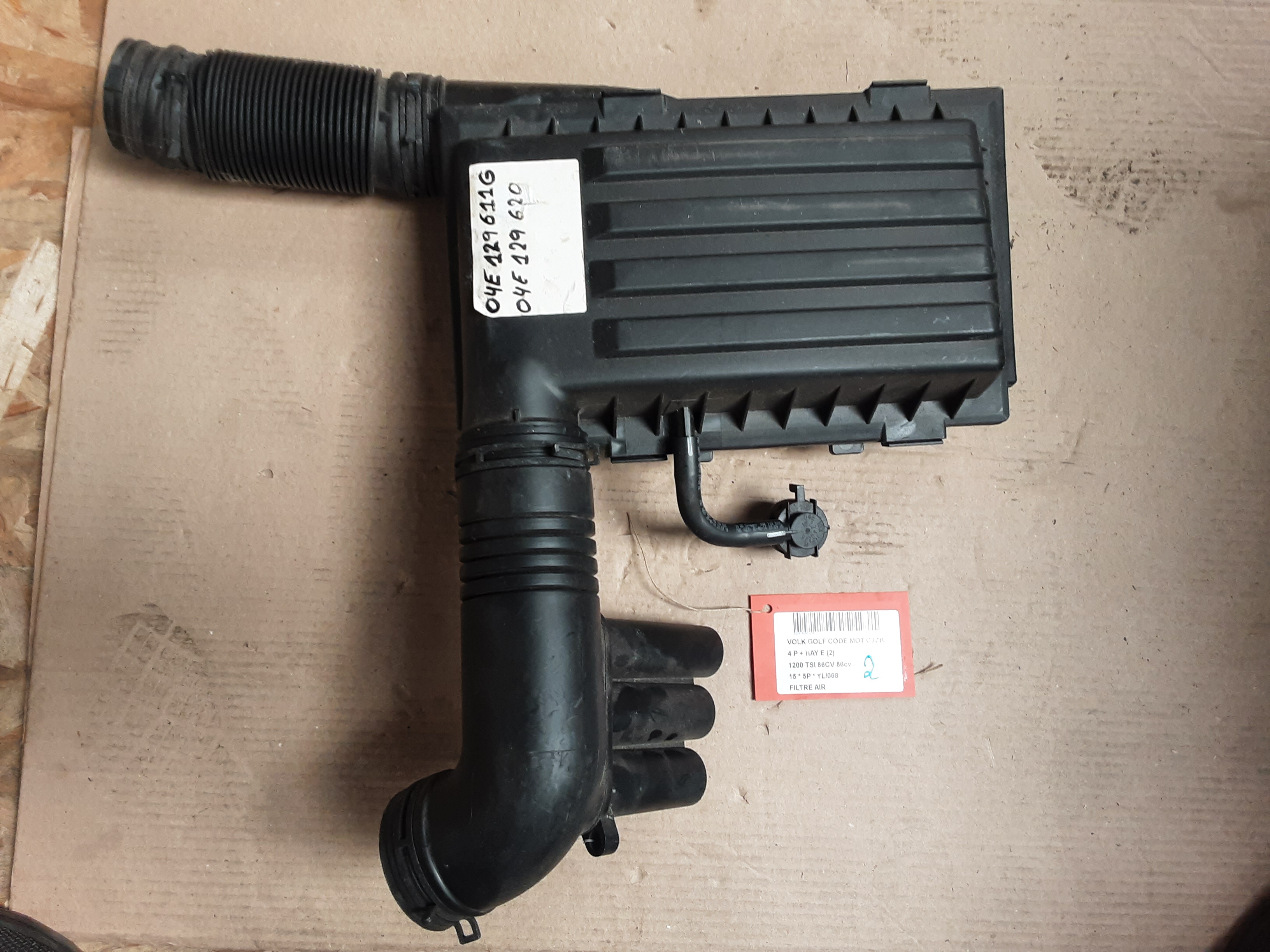 LUCHTFILTER Vw GOLF VII 11/12 - 17