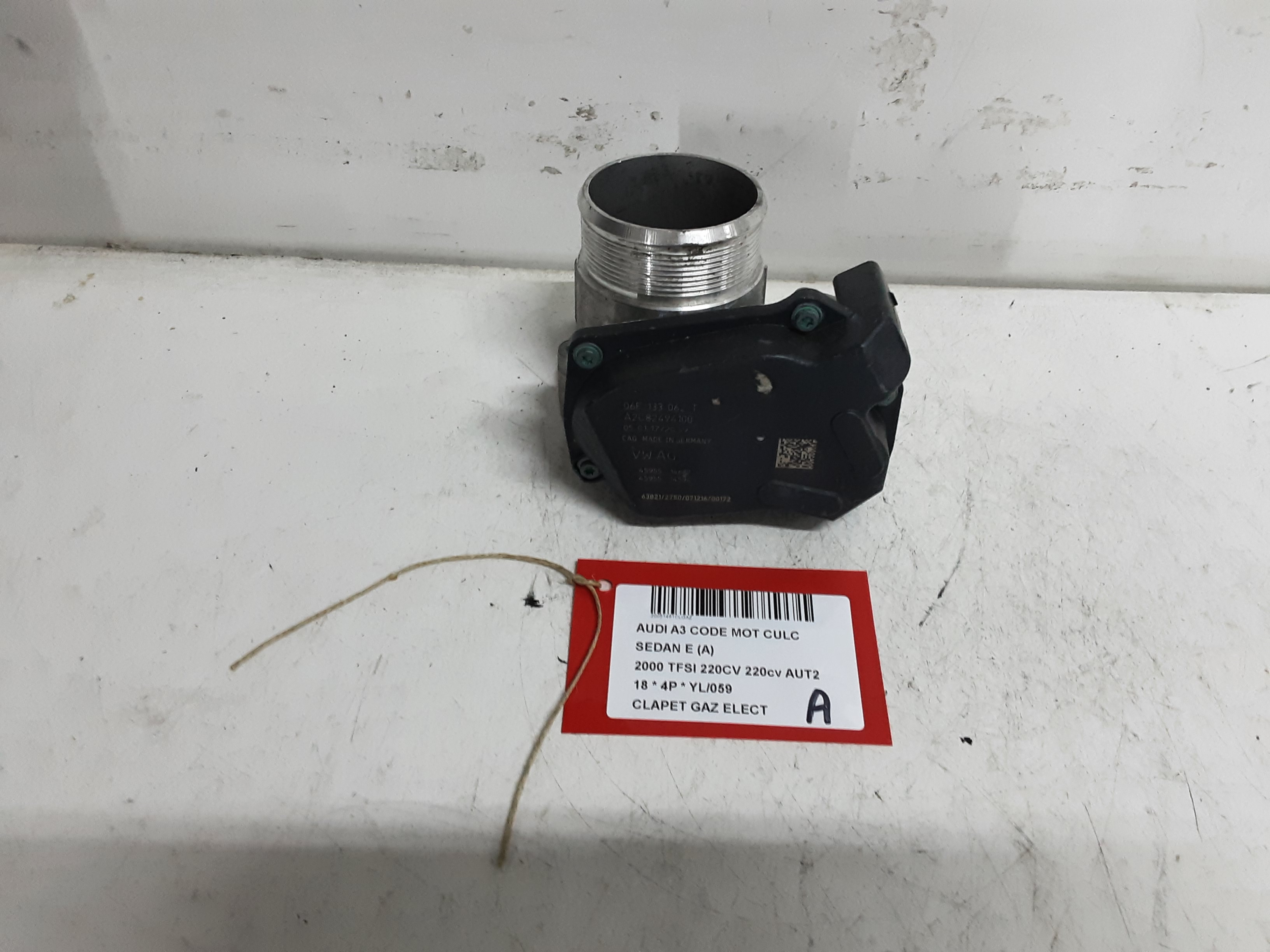 GASKLEP ELEKTRISCH Audi A3 4D 4/16 - 20